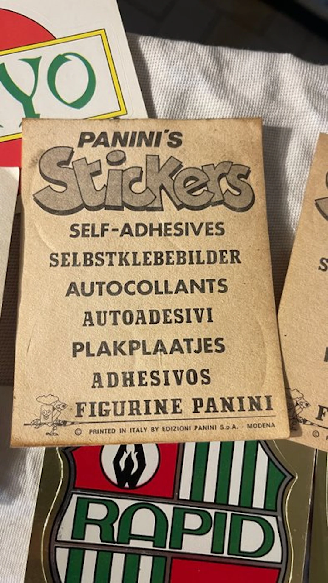 1980 Panini Original edition - 70 Sticker - Good (GD)