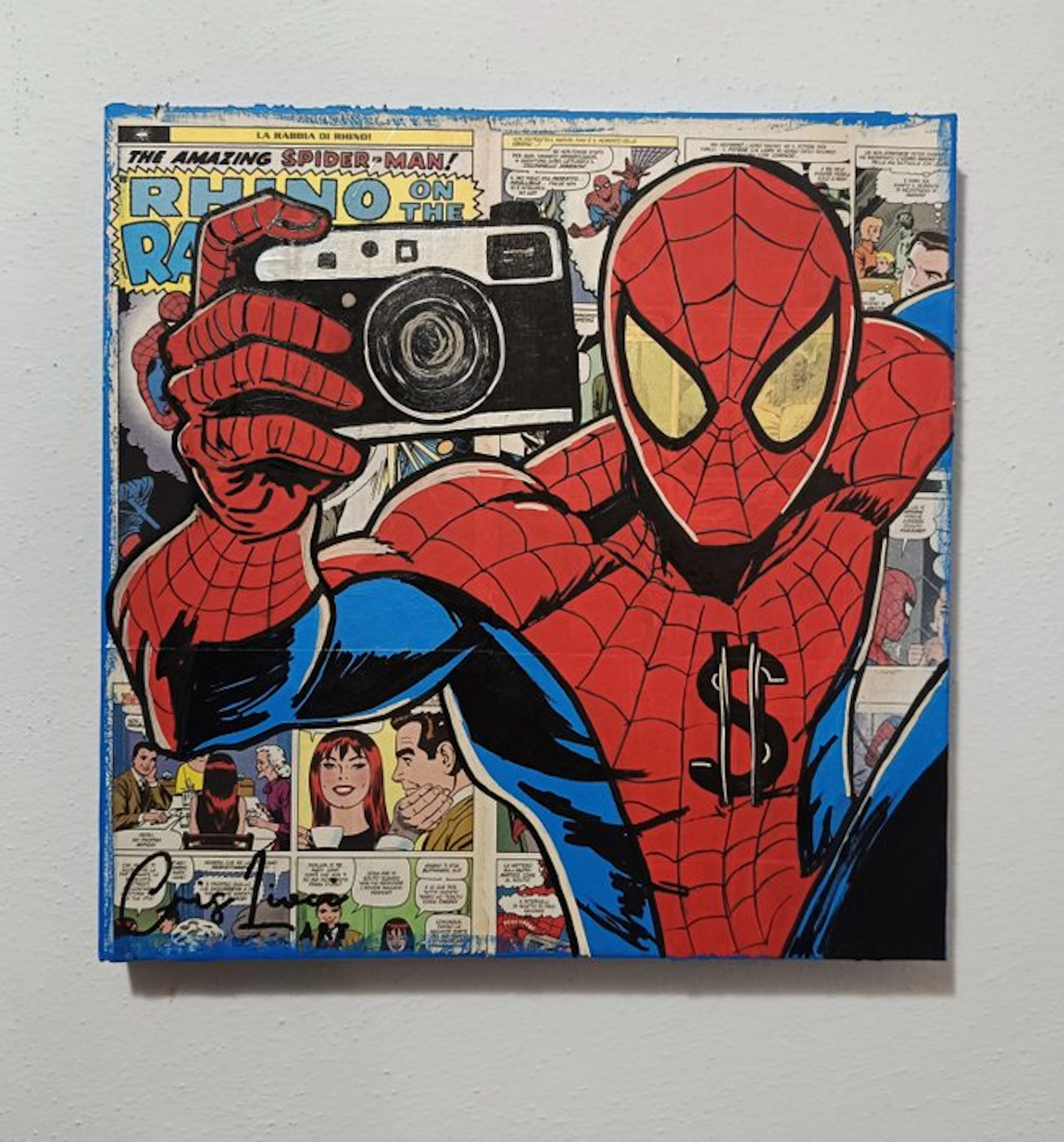 Cris Lioci ART - Spiderman Camera