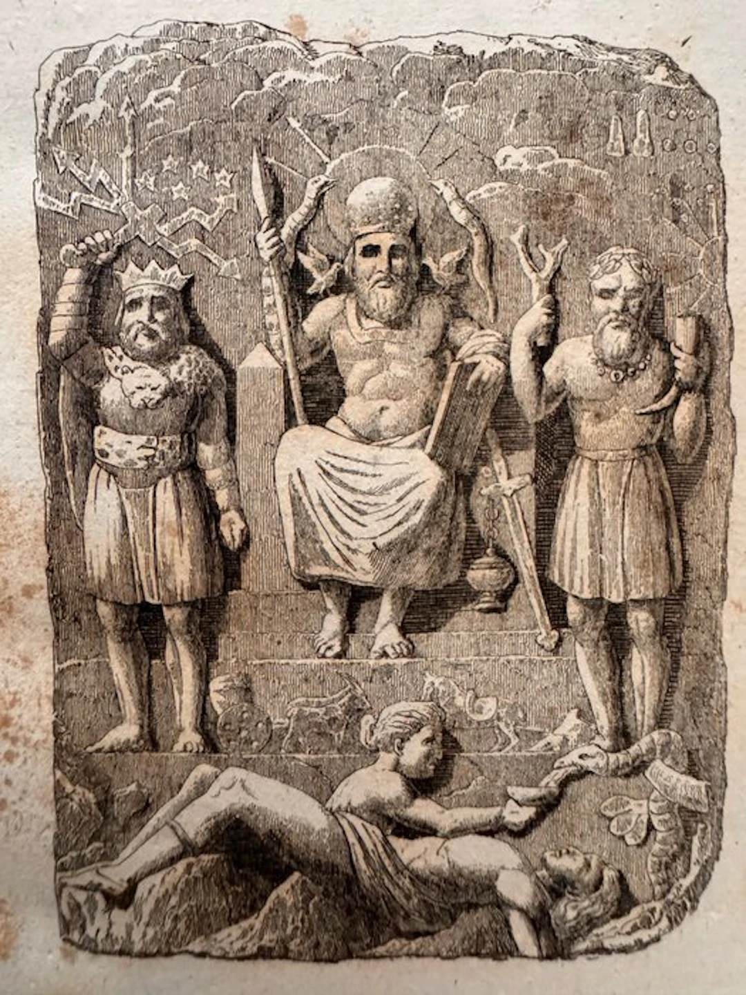 Philippe Le Bas - Schweden und Norwegen – Welt-Gemälde-Gallerie - 1839