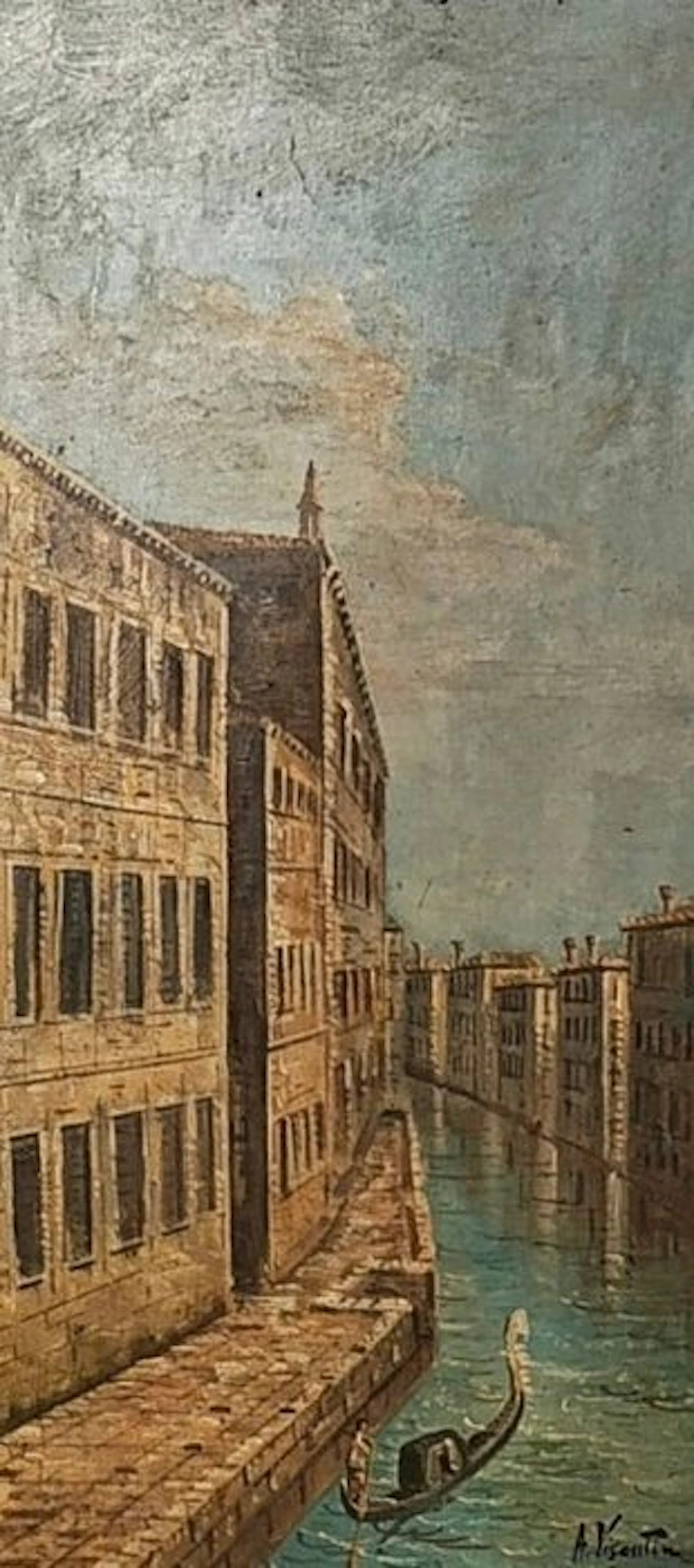 A. Visentin (XX) - Canaletto Veneziano