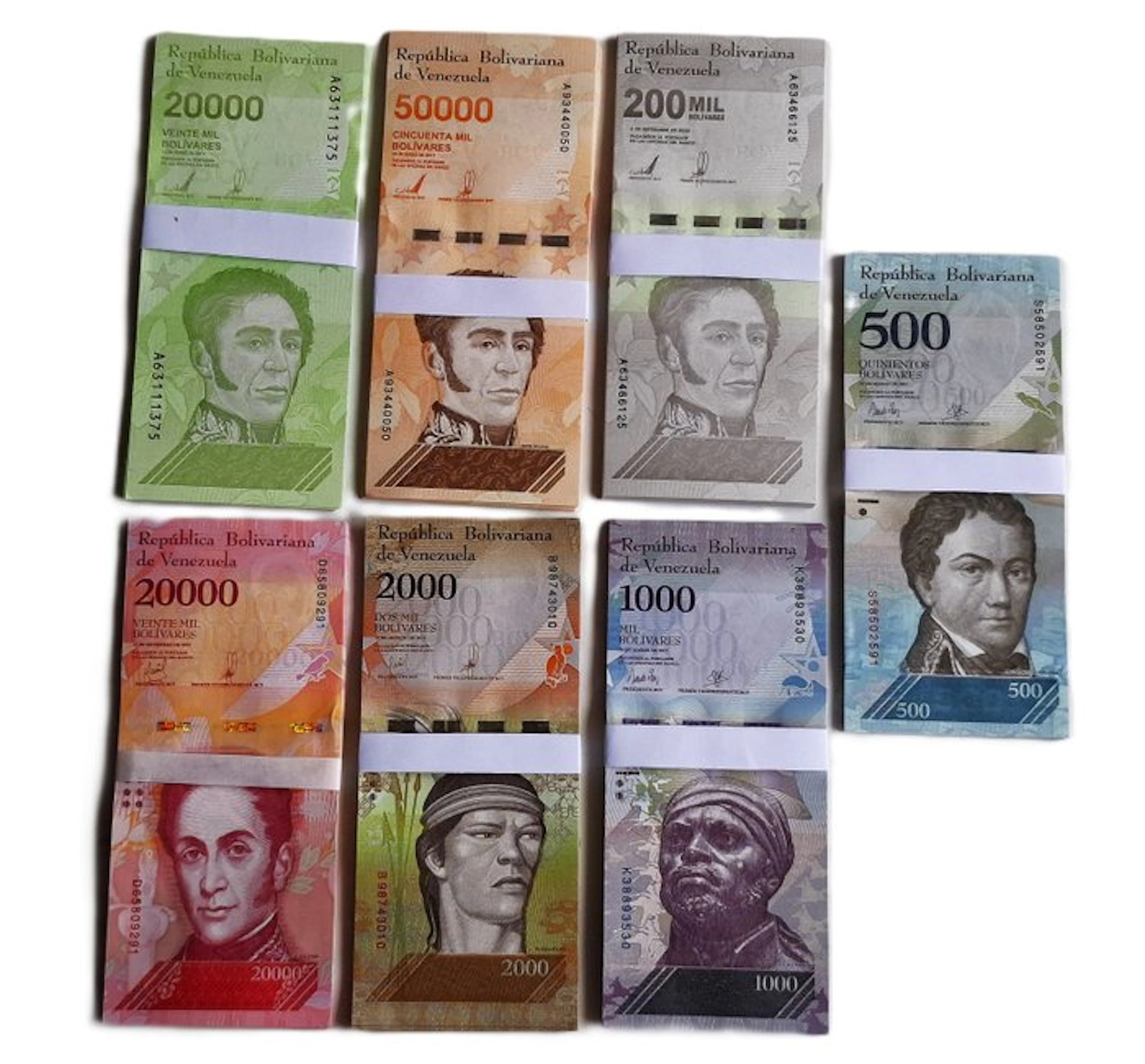 Venezuela. - 175 Banknotes - Various Dates (No reserve price)