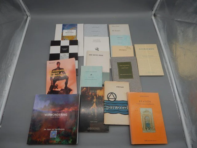 divere schrijvers - vrijmetselarij collectie maconnieke gedichten bundels