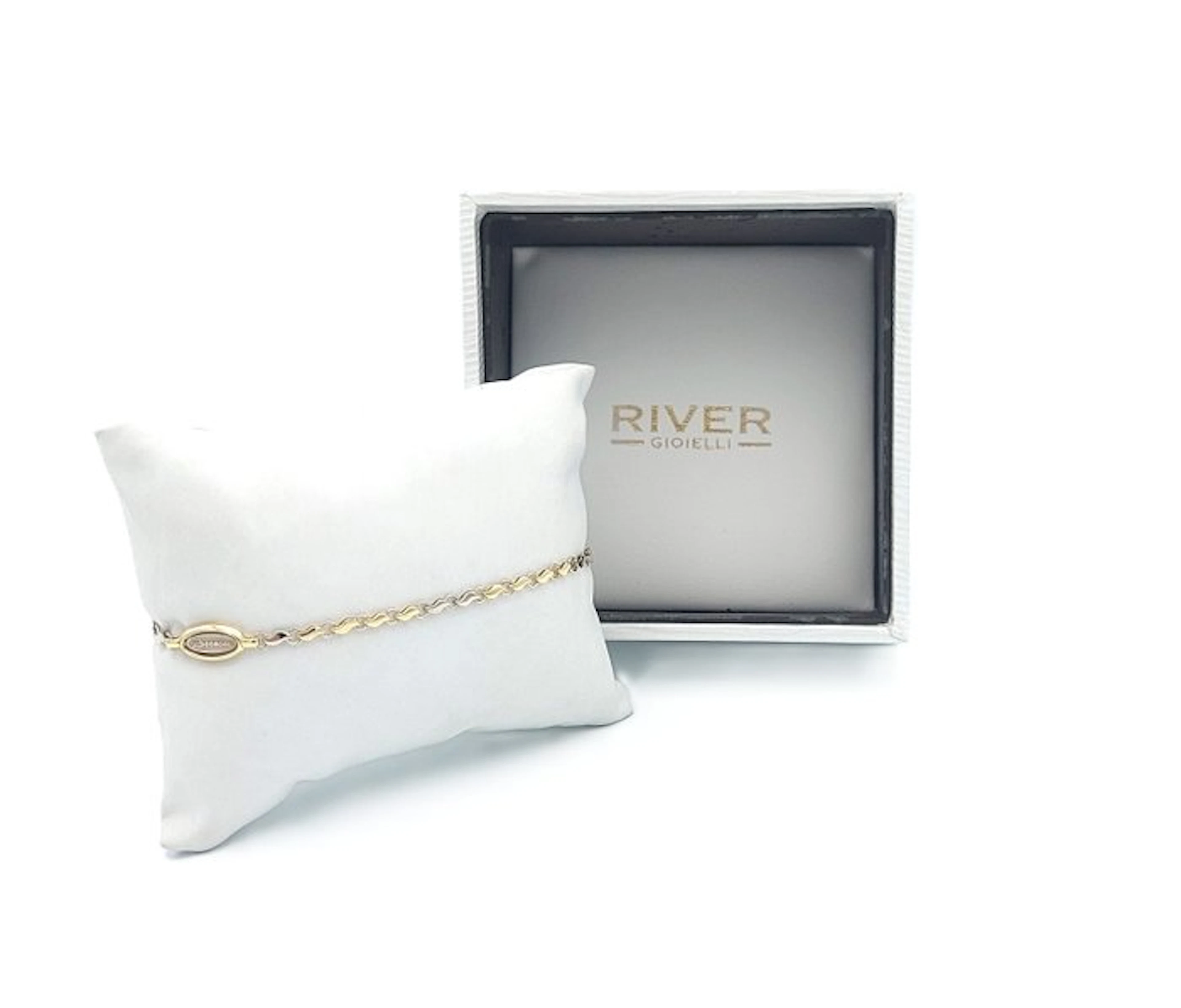 Bracelet - 18 kt. Yellow gold, White gold