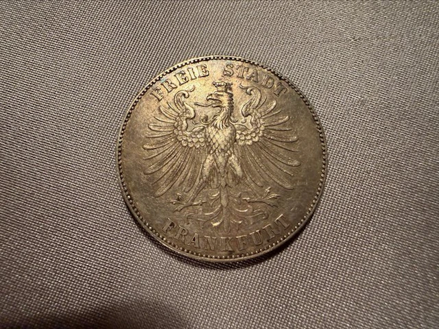 Germany, Frankfurt. Thaler (taler) 1859 / Frankfurt