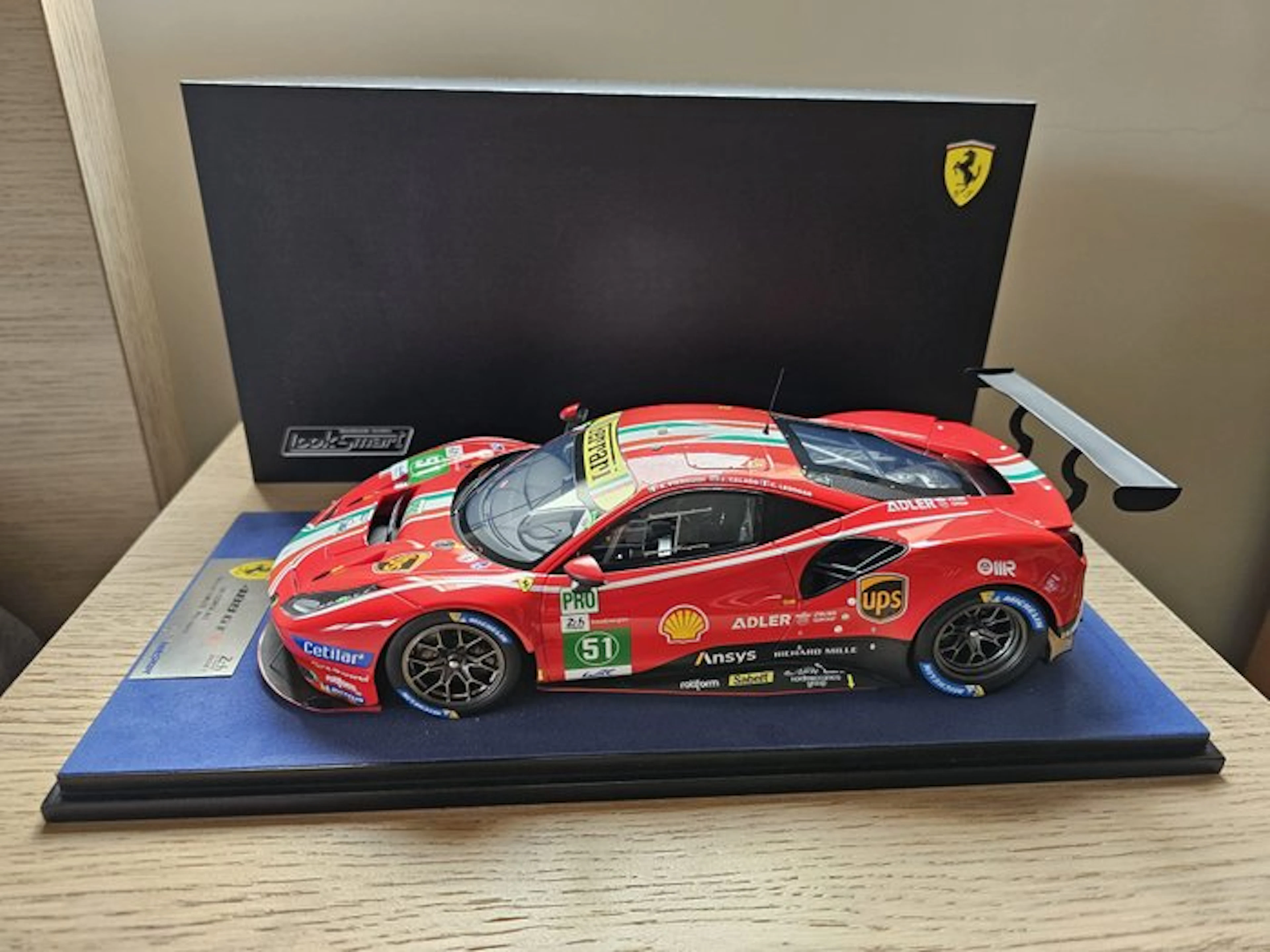 Look Smart 1:18 - Model race car - Ferrari 488 GTE Evo AF...