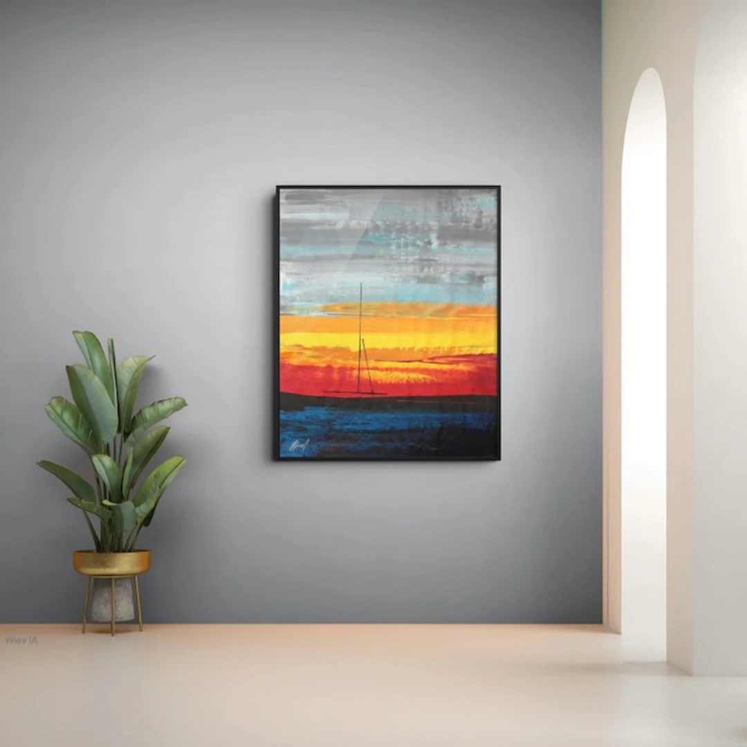 Giuseppe Panzica - Vol. 3904 - Informale (100X80 XL) NO RESERVE