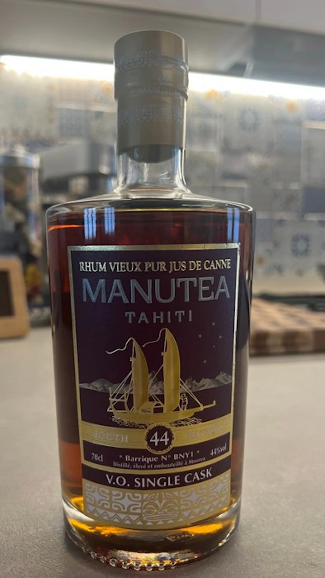 Manutea Tahiti - Banyuls VO Single Cask - b. 2023 - 70cl
