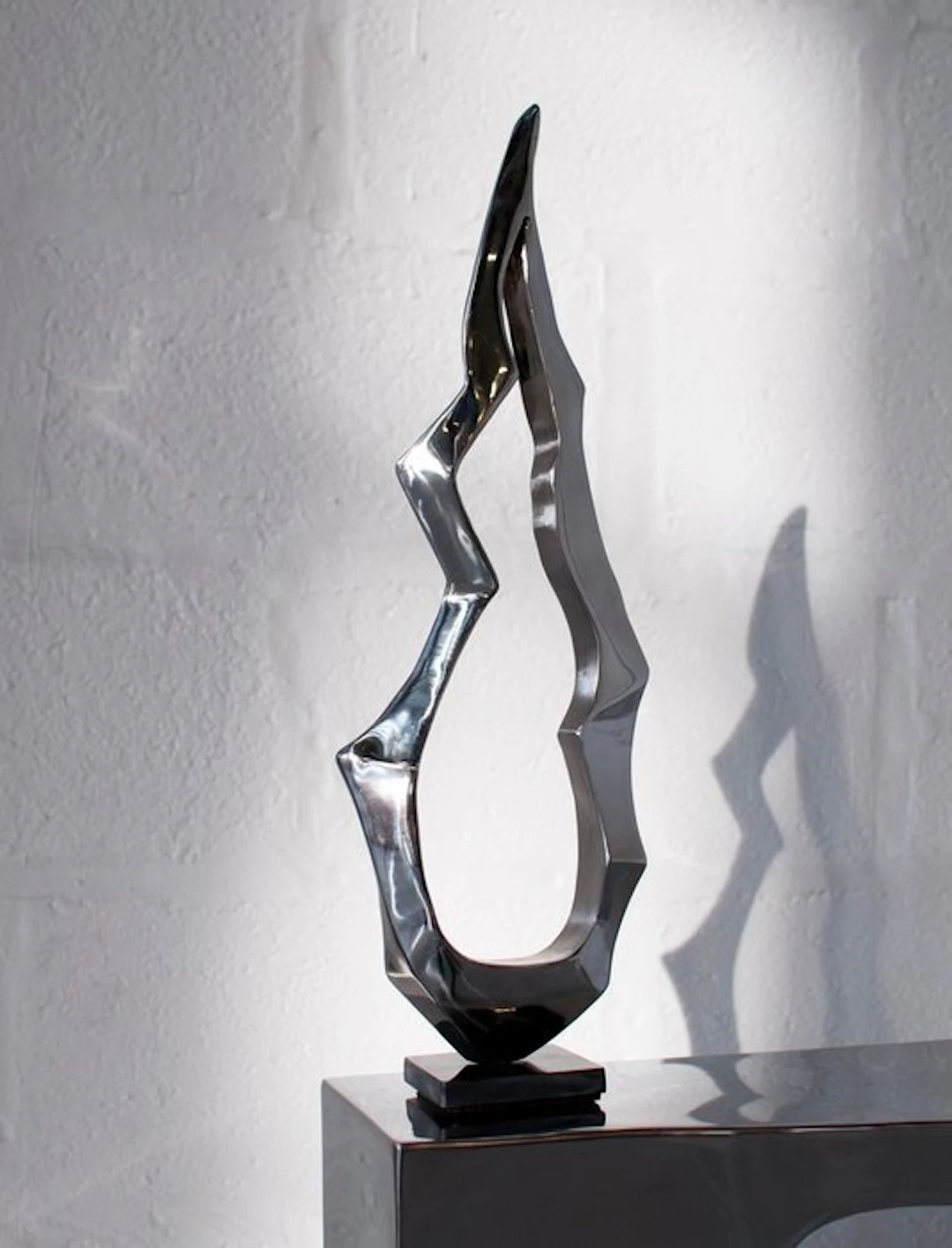 Pol Quadens - Sculpture, Flint 26 - 50 cm - Steel - 2026