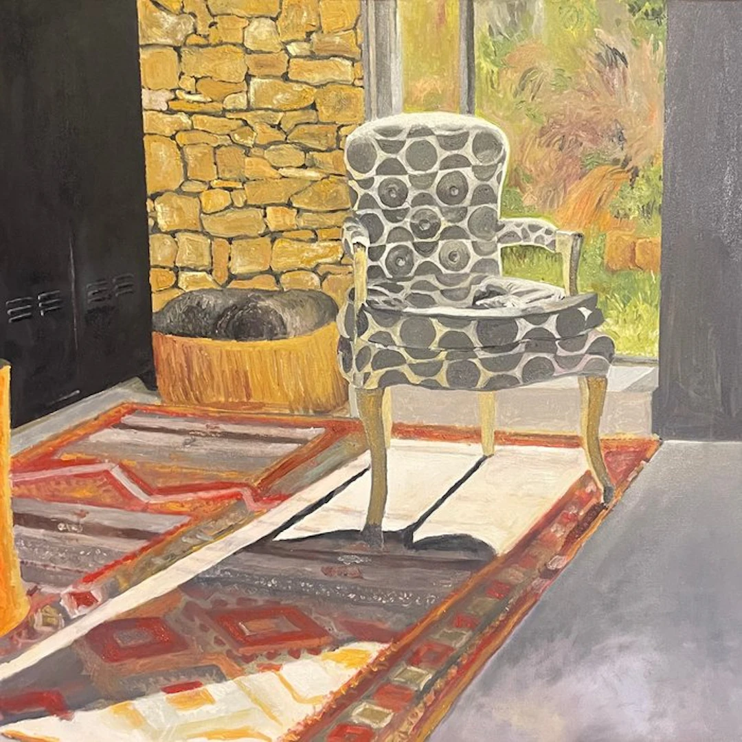 John F Curran - Grande chaise au soleil