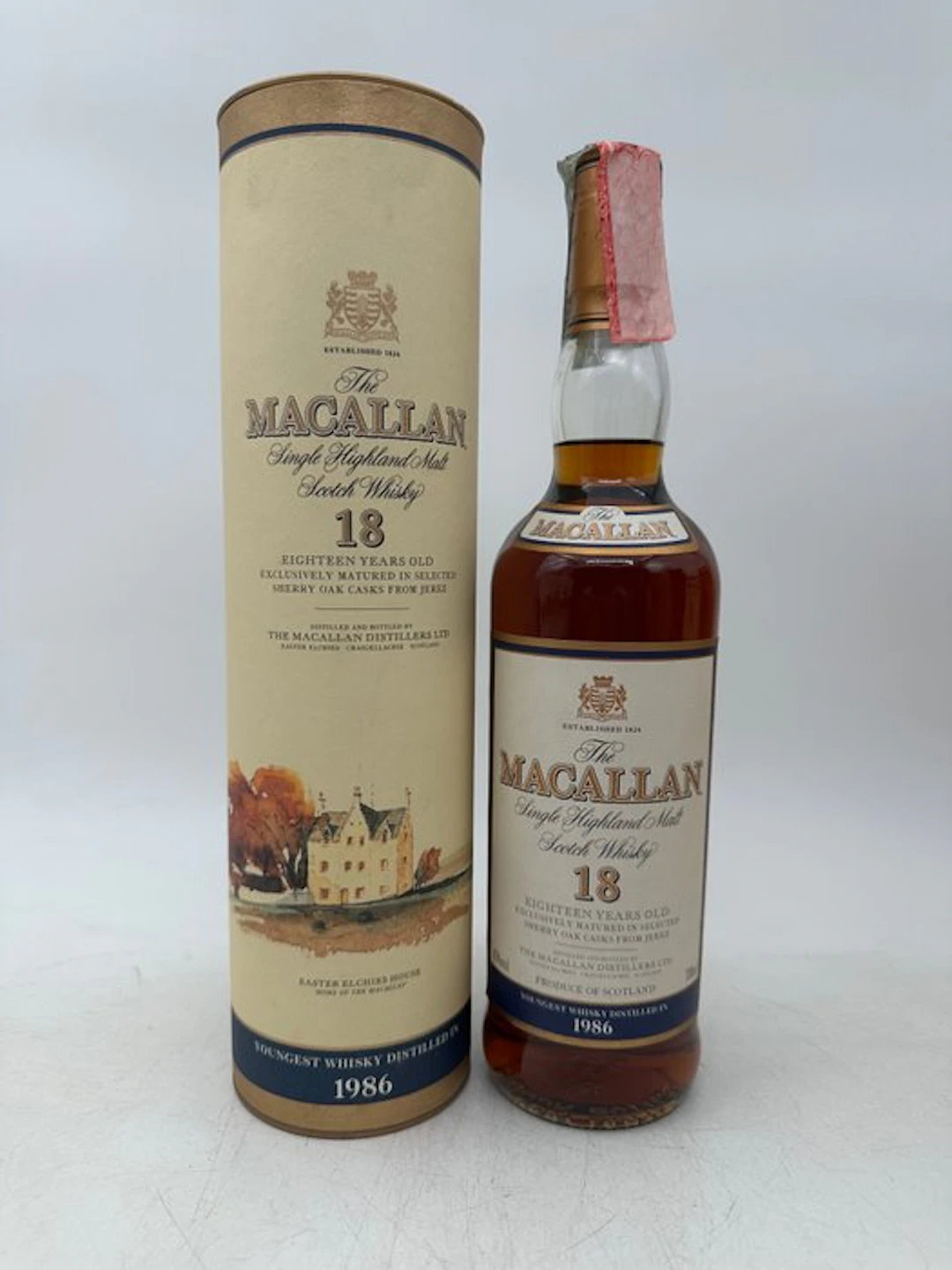 Macallan 1986 18 years old Sherry Oak Casks - 700ml