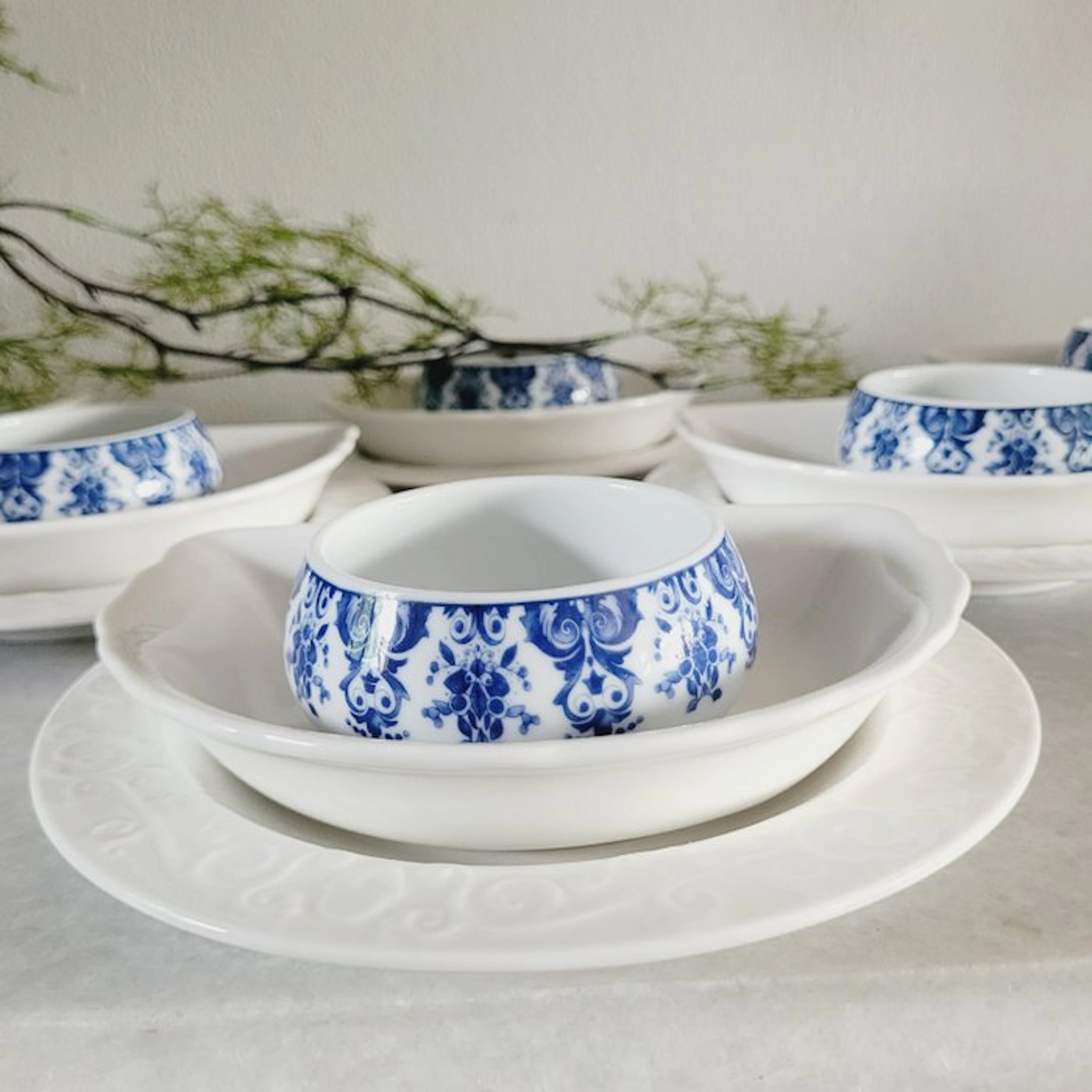 In opdracht van KLM - Serviesset - Marcel Wanders - Plate (18) - Porcelain