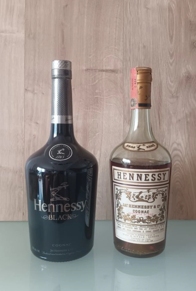 Hennessy - Black + Bras Armé - b. 1960s, 2020s - 1.0 Litre, 75cl - 2 bottles