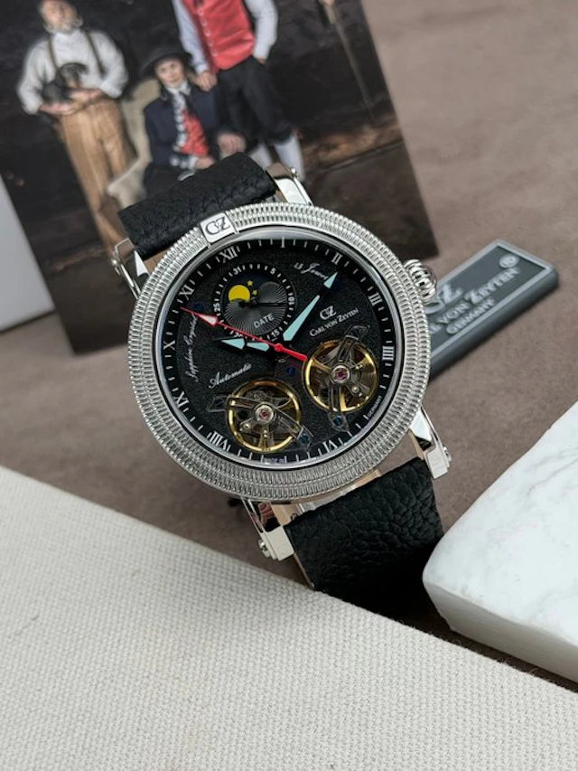 Carl von Zeyten - Schauinsland Moonphase Automatic...
