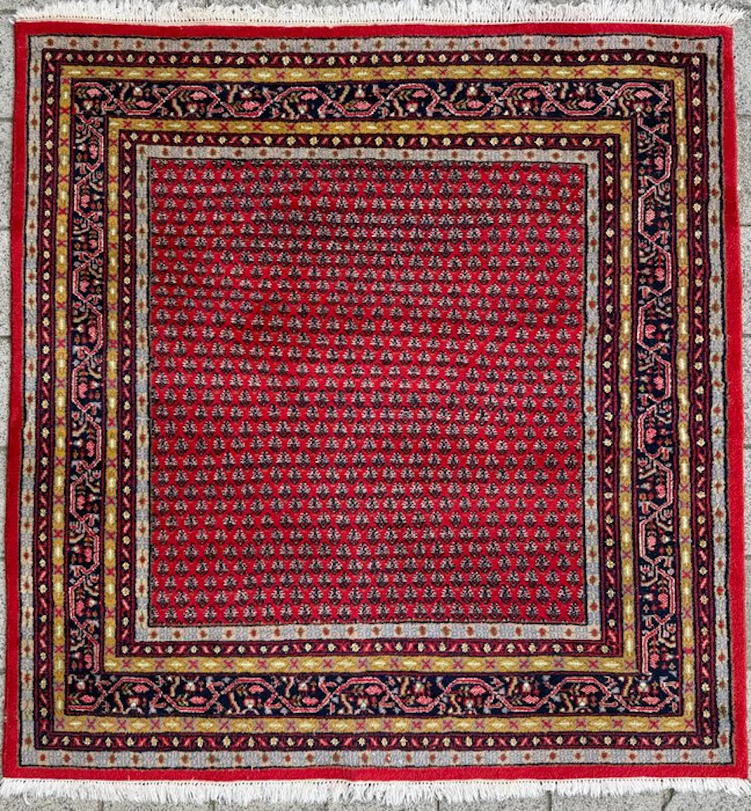 Indo Design rug - cleaned - hand-knotted - wool - Carpet - 204 cm - 197 cm