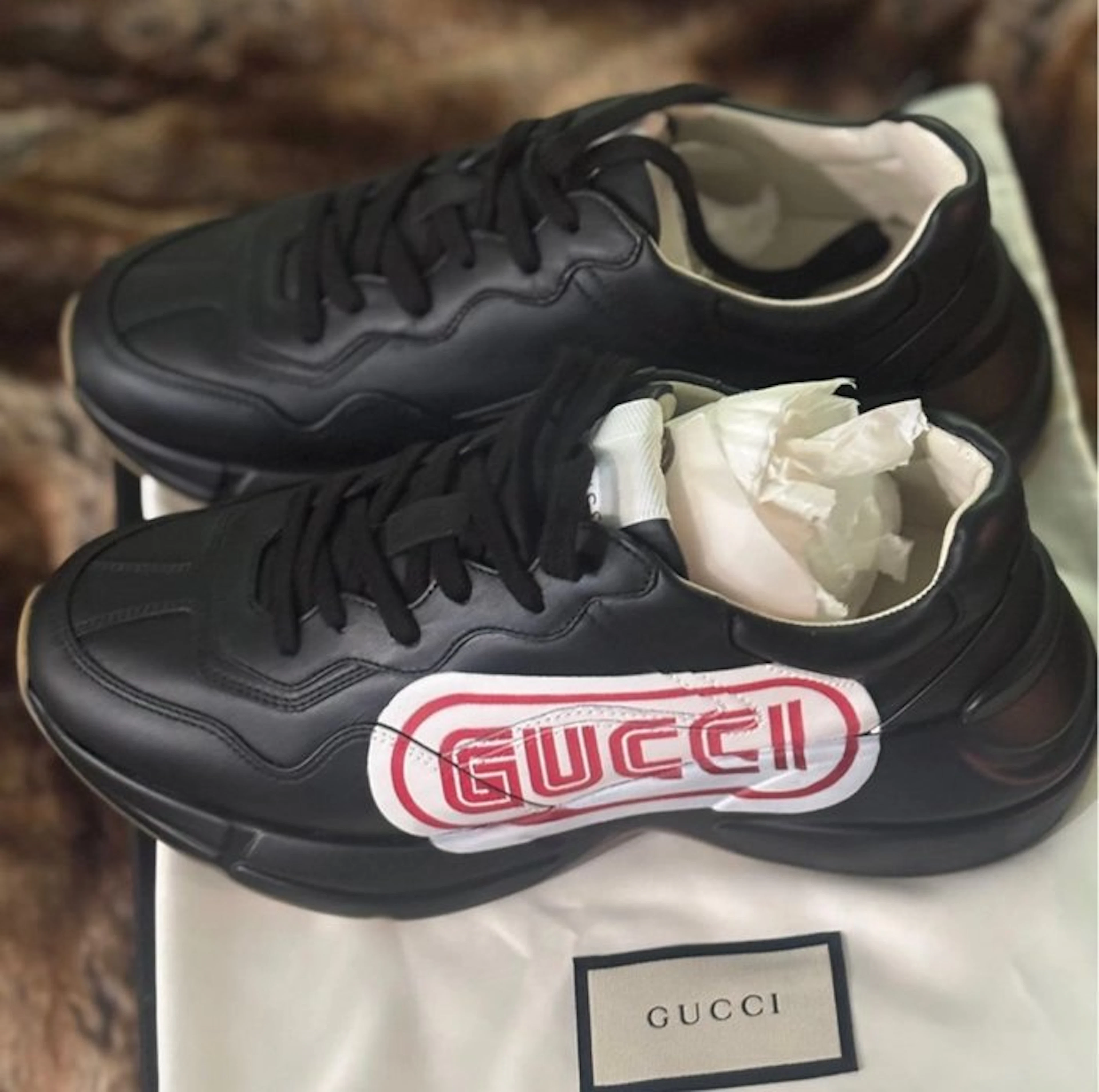 Gucci - Rhyton - High-top trainers - Size: EU 46