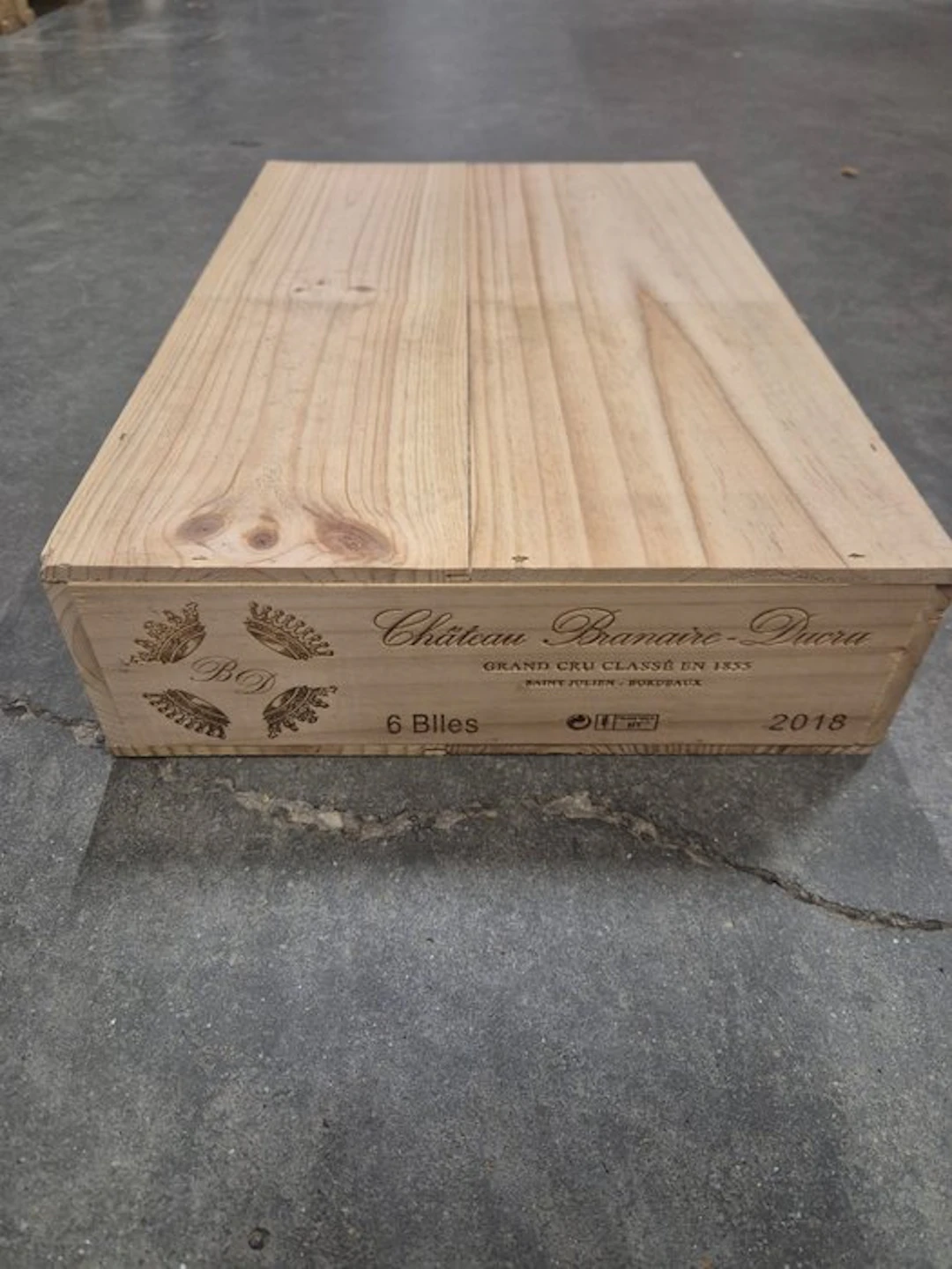 2018 Chateau Branaire Ducru - Bordeaux 4ème Grand Cru Classé - 6 Bottles