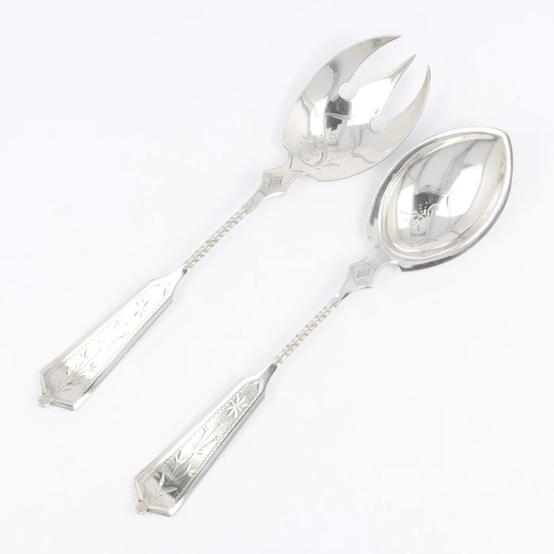 J.M. van Kempen. Gembercouvert. - Hors d'oeuvre set (2) - .833 silver