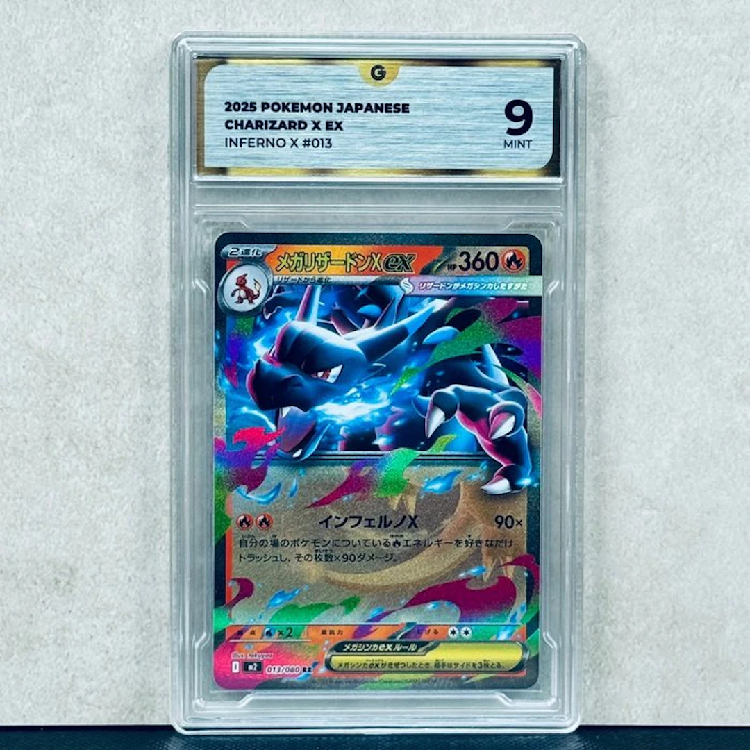 Pokémon Graded card - Charizard X ex #013 2025 Pokemon...