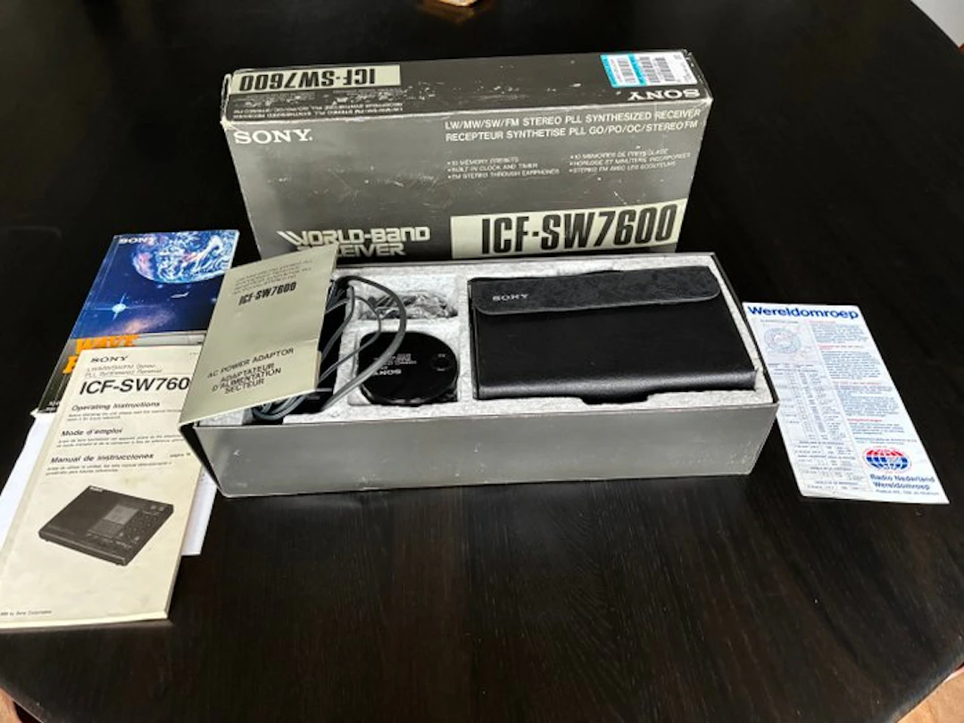 Sony - ICF-SW7600GR Portable Microprocessor-Controlled Dual Conversion Radio