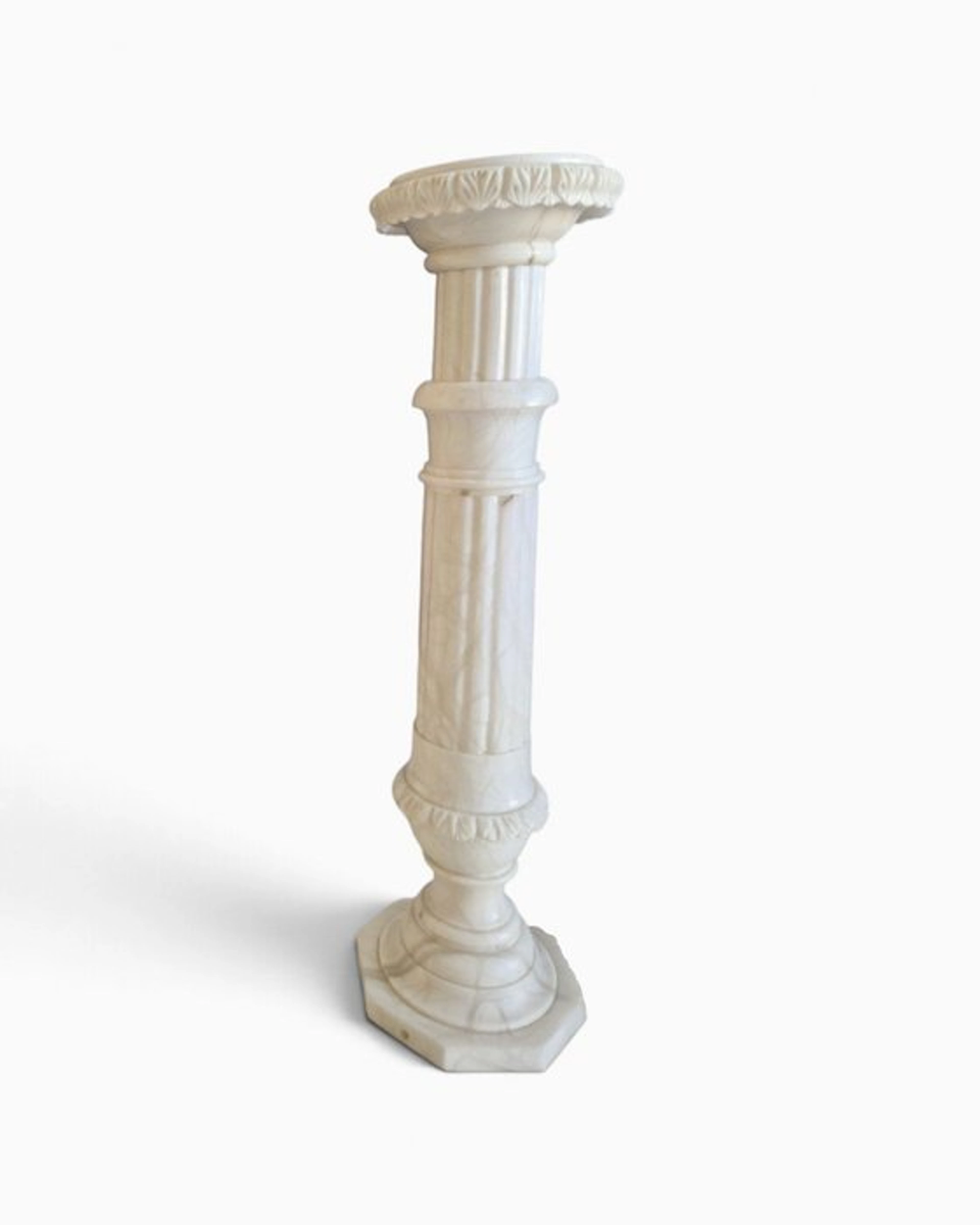 Gueridon - Marble - Marble Pedestal Column