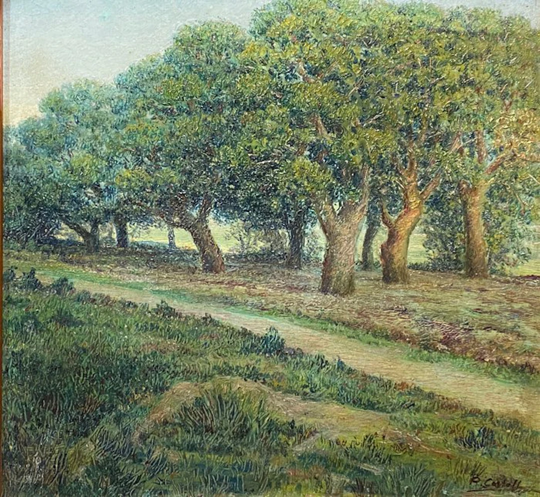 Spanish School (XX) - The Old Chestnut Grove