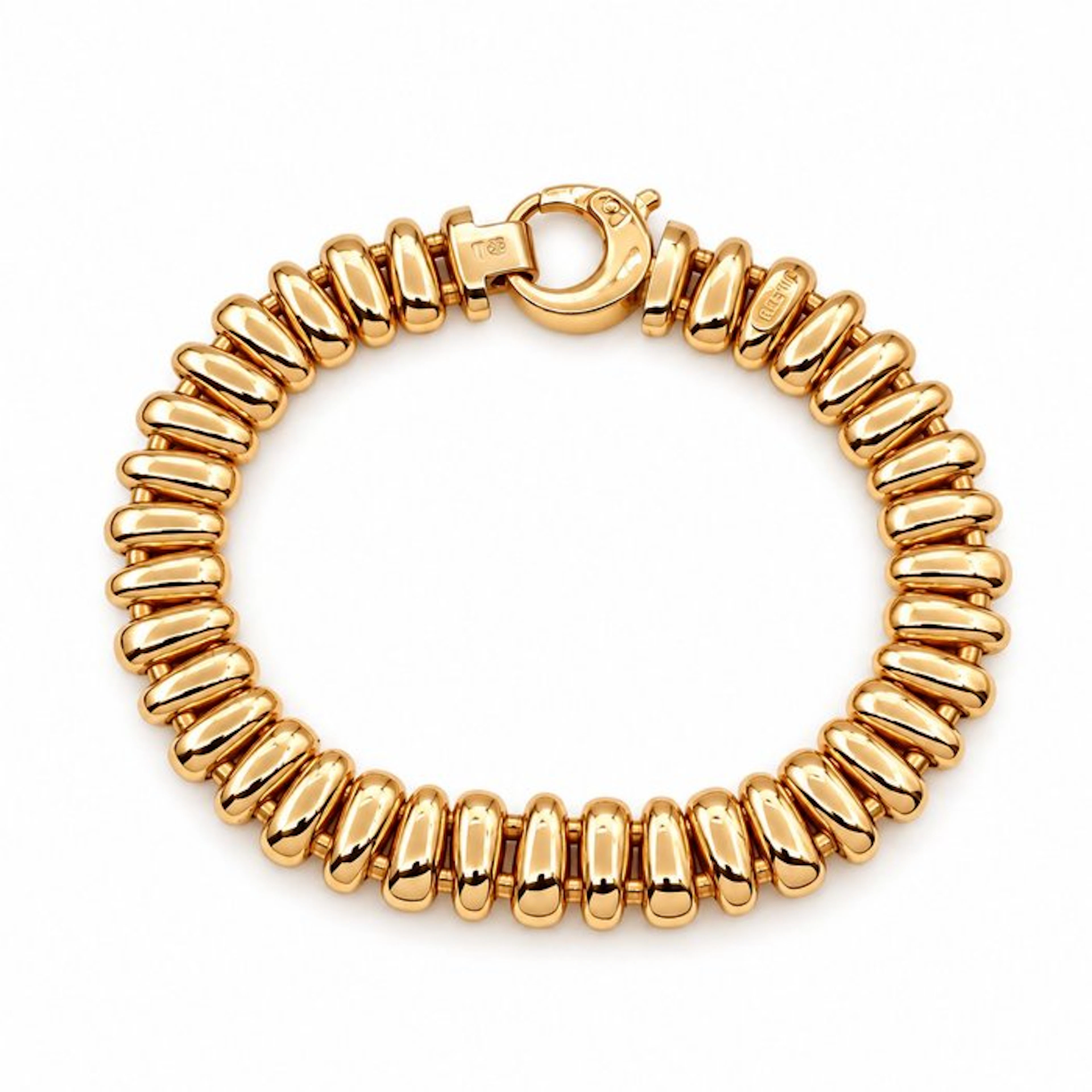 Bracelet - 18 kt. Yellow gold - Made in Italy - TreEmme