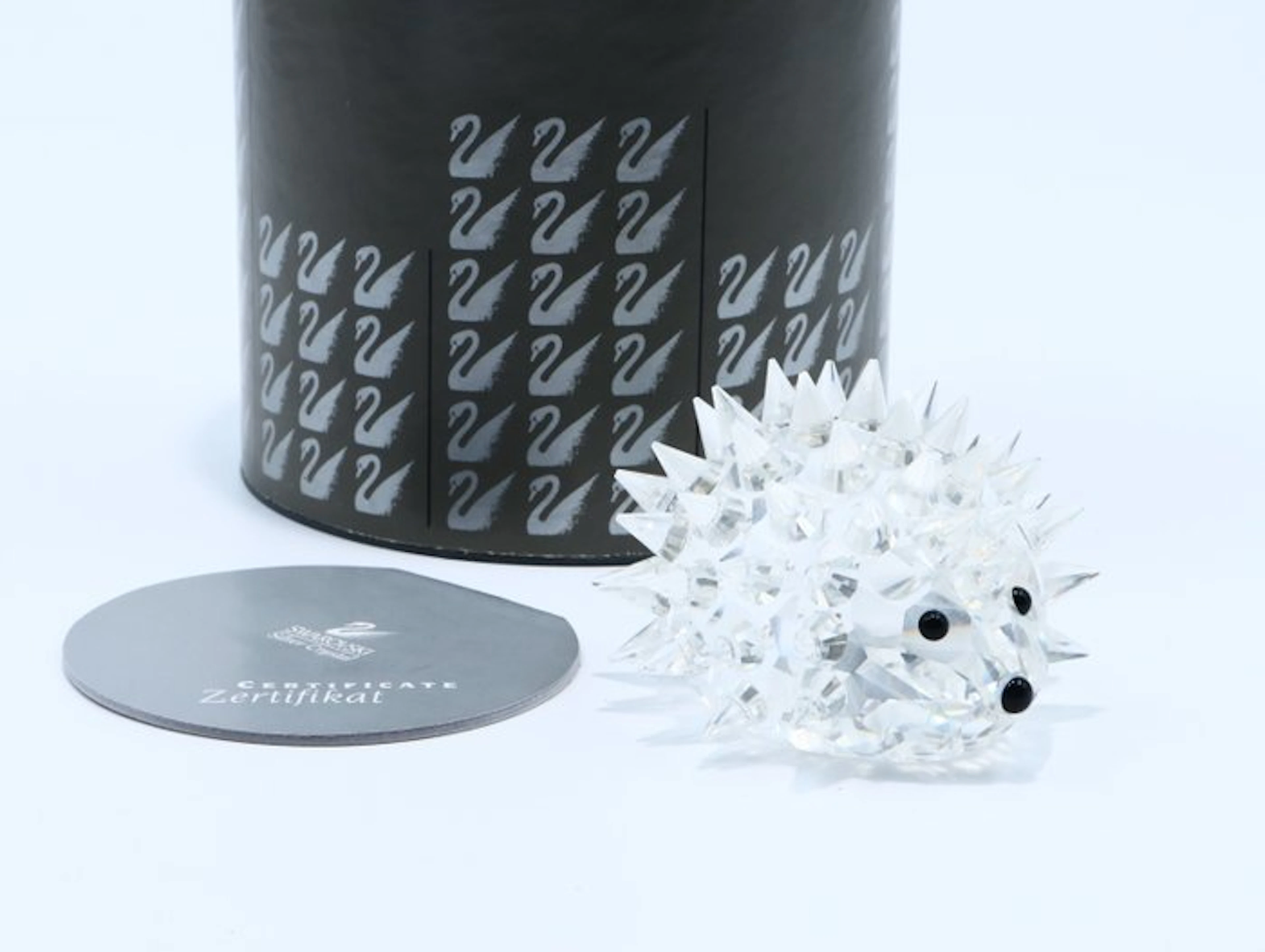 Figure - Swarovski - Egel (Boxed + certificate) - Crystal