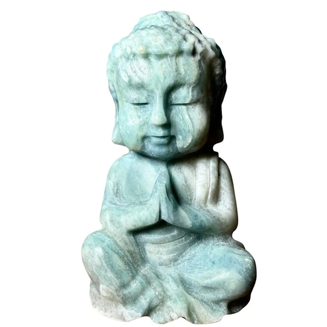 Magnificent large Lushan jade Buddha