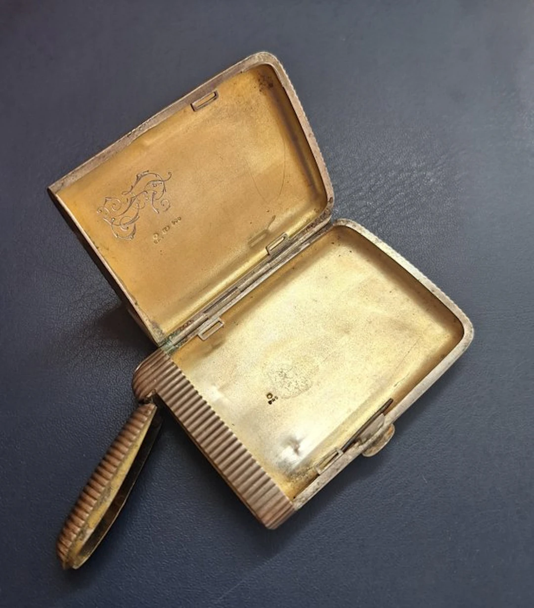 Georg Adam Scheid (GAS), Vienna - Cigarette box - .900 silver
