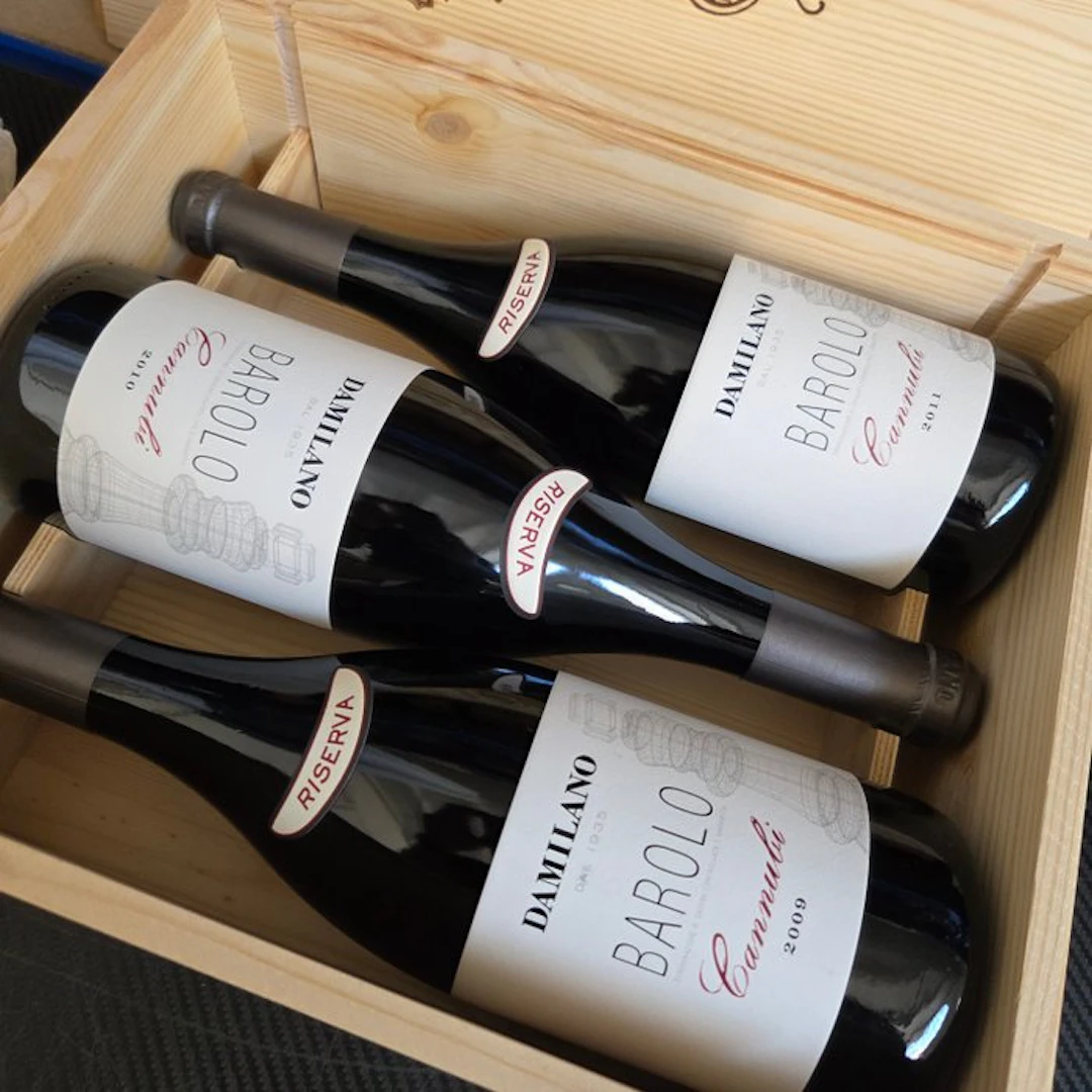 2009 , 2010, 2011 Damilano, Riserva Cannubi - Barolo DOCG - 3 Bottles (0.75L)
