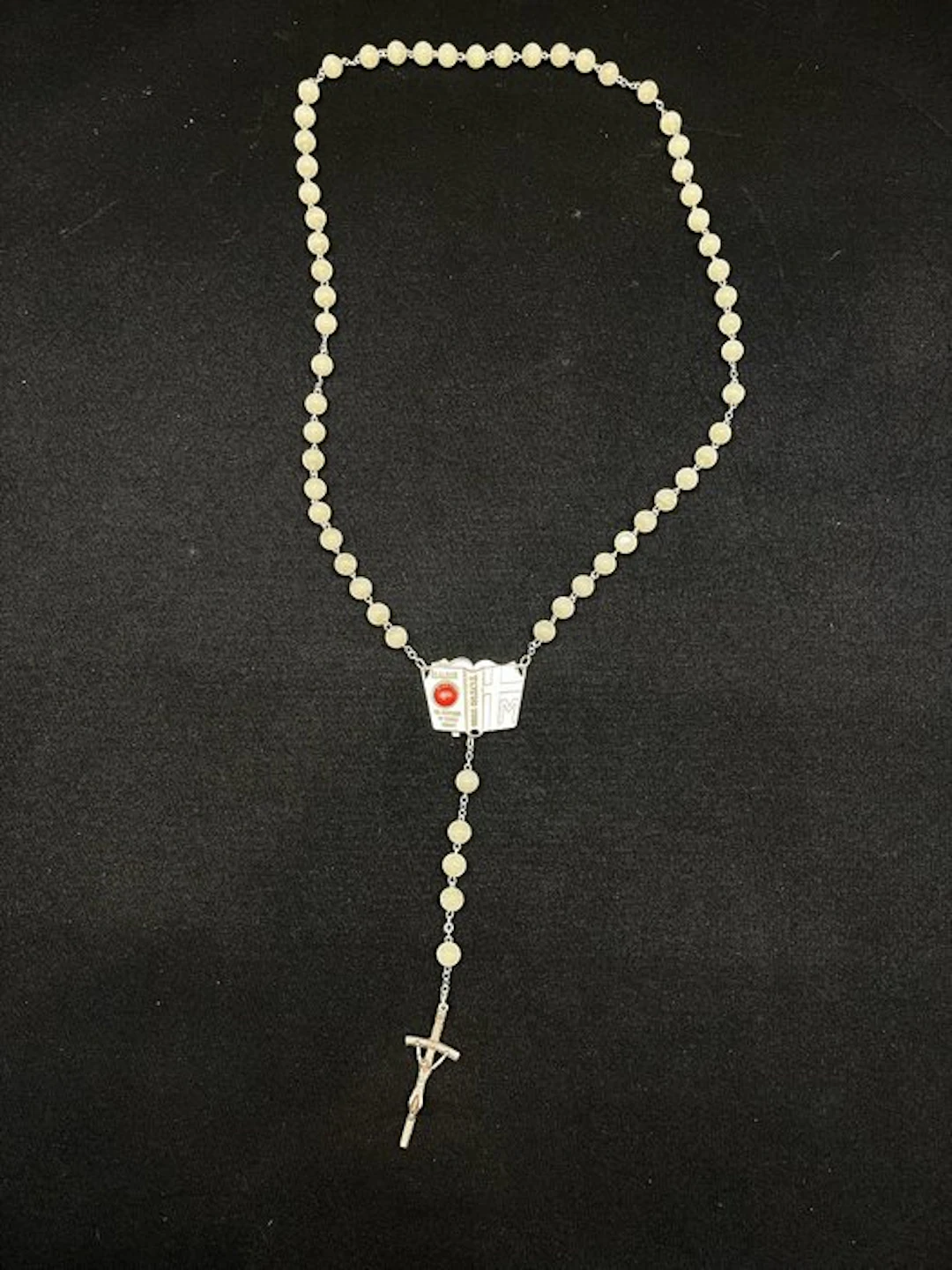 Rosary - Glass - 1970-1980 - St. John Paul II