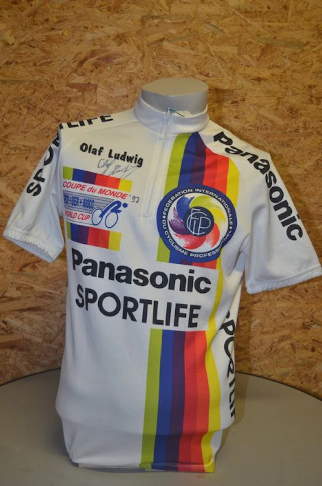 Panasonic Sportlife - Olaf Ludwig - 1992 - Cycling jersey