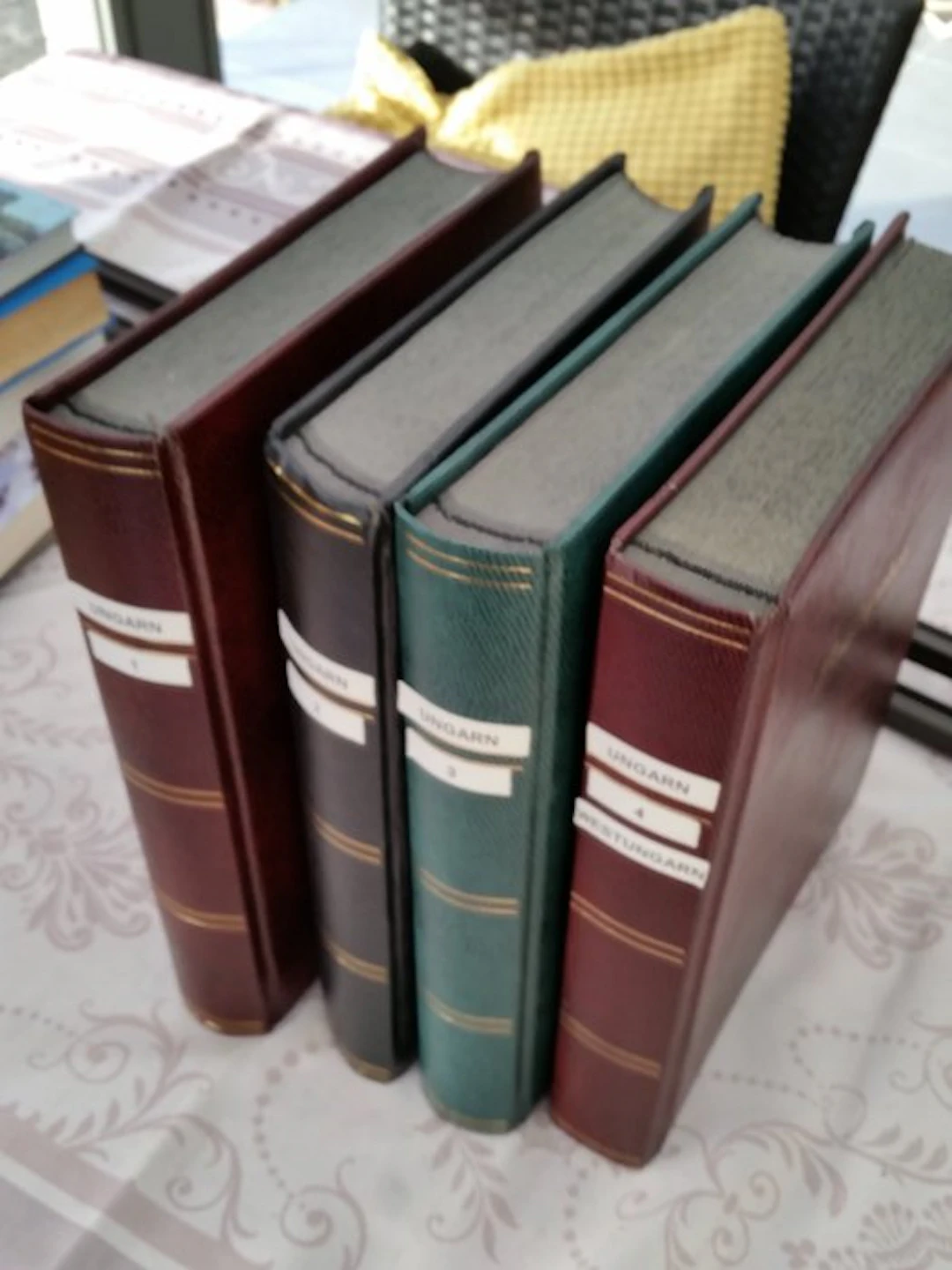 Hungary - in four chunky slip-in albums. Also blocks.