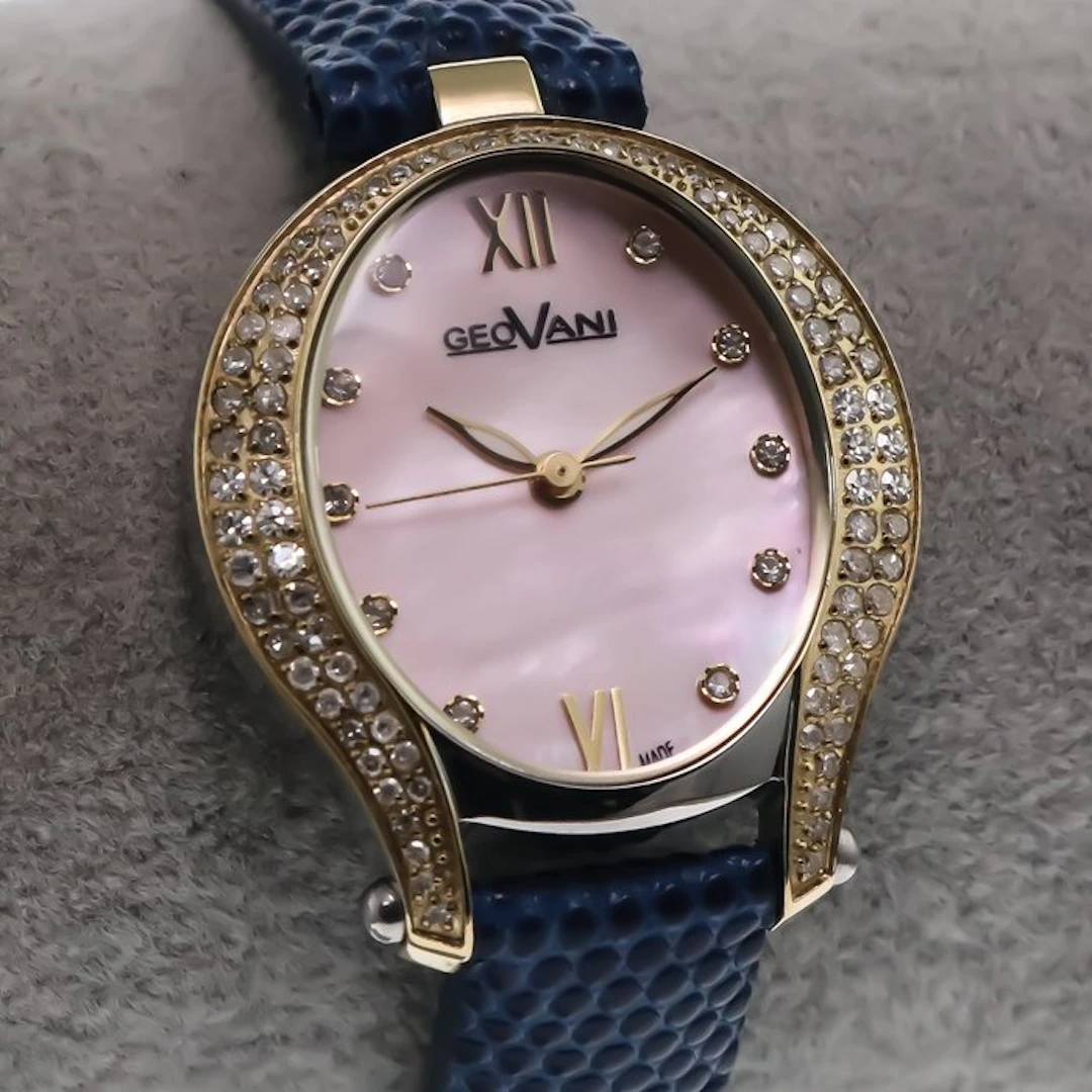 Geovani - Diamond Swiss Watch - GOL590-SGL-DD-6 - No...