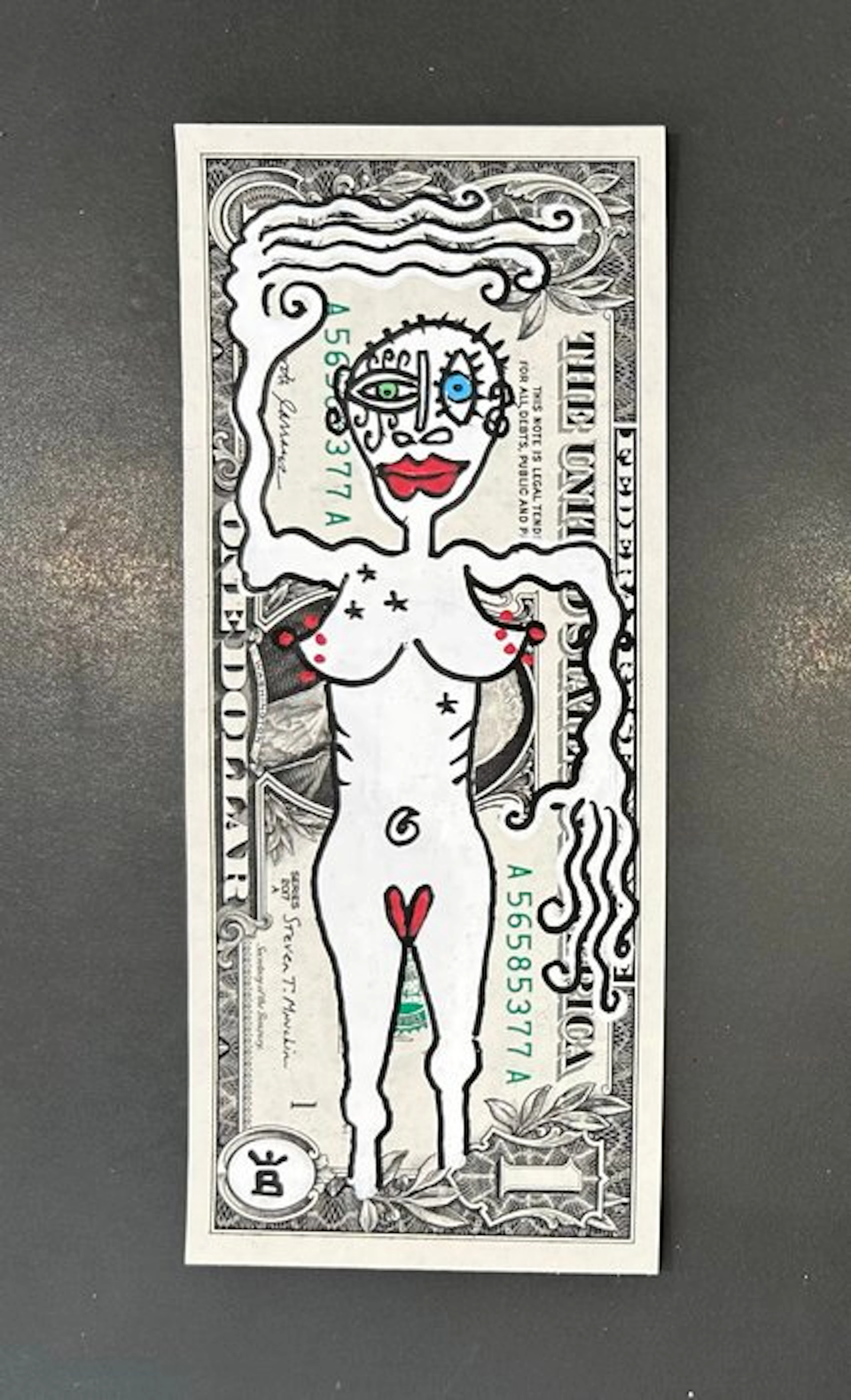 eR.B. - Street Art "La femme "