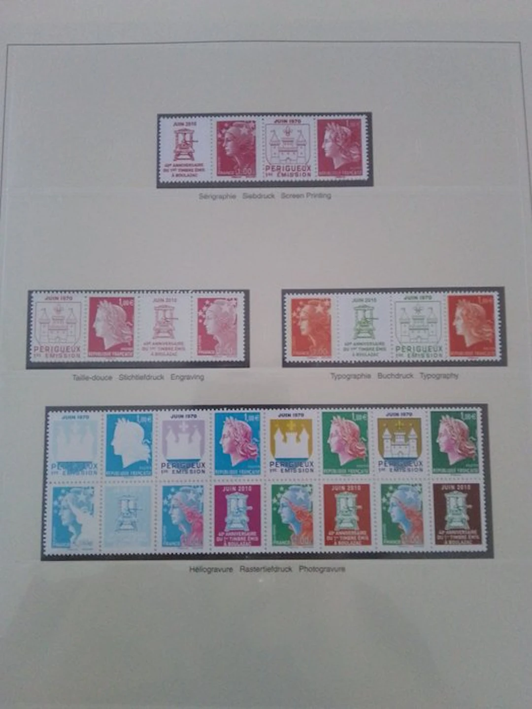 France 2010/2010 - France stamps: 40th anniversary of the...