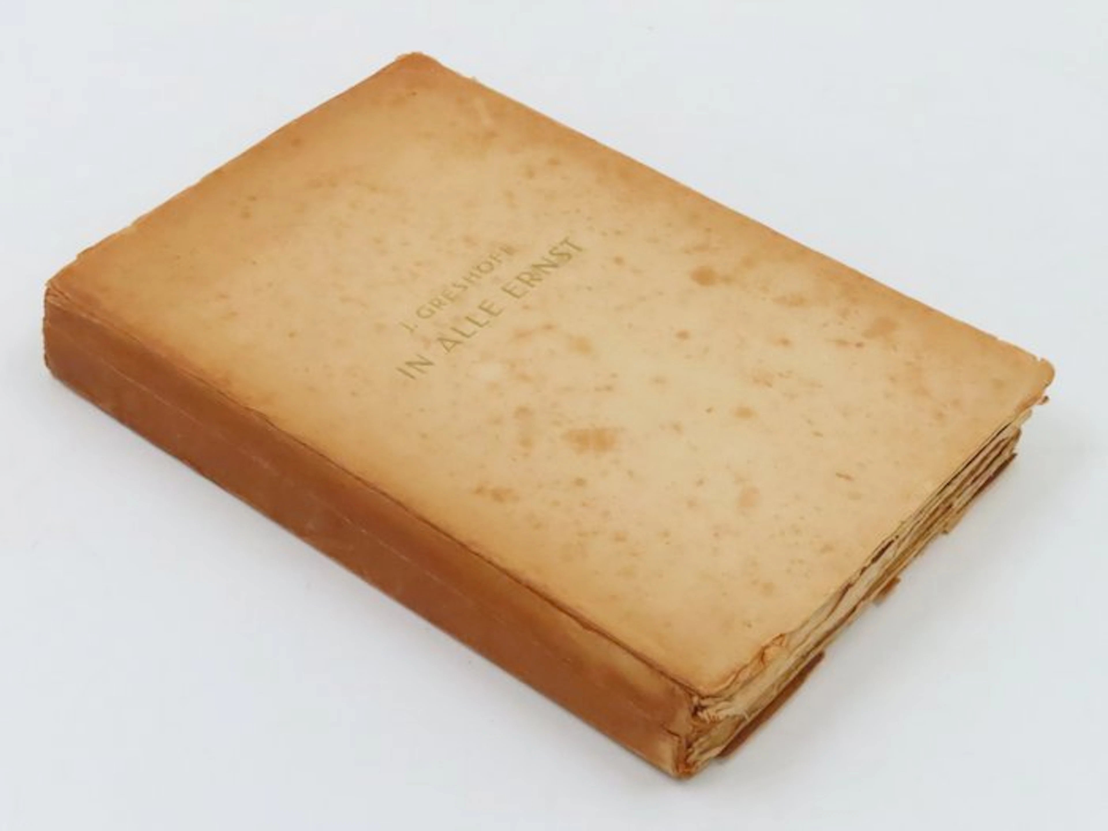 J. Greshoff - In Alle ernst [Luxe-editie] - 1938