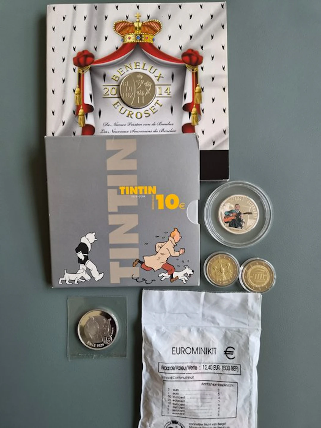 Europe. Euro 2000/2014 (7 items) Proof + BU (No reserve price)