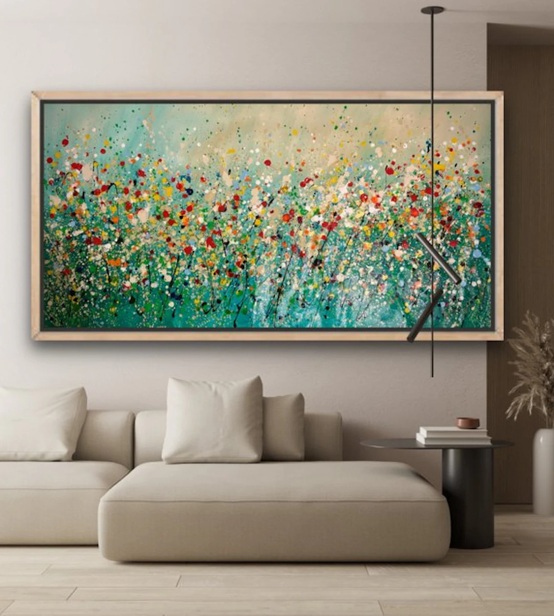 Helena Romano - Teal Meadow Explosion