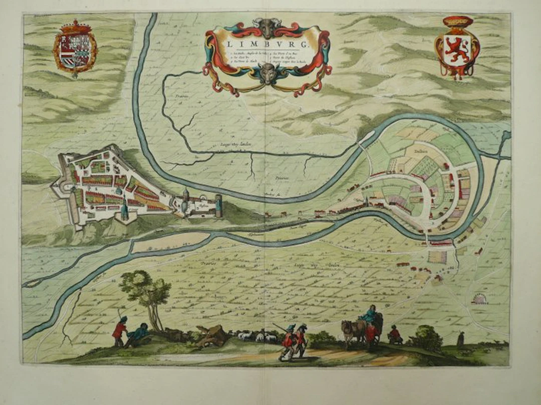 Belgium - Limbourg; J. Blaeu - Limburg - 1621-1650