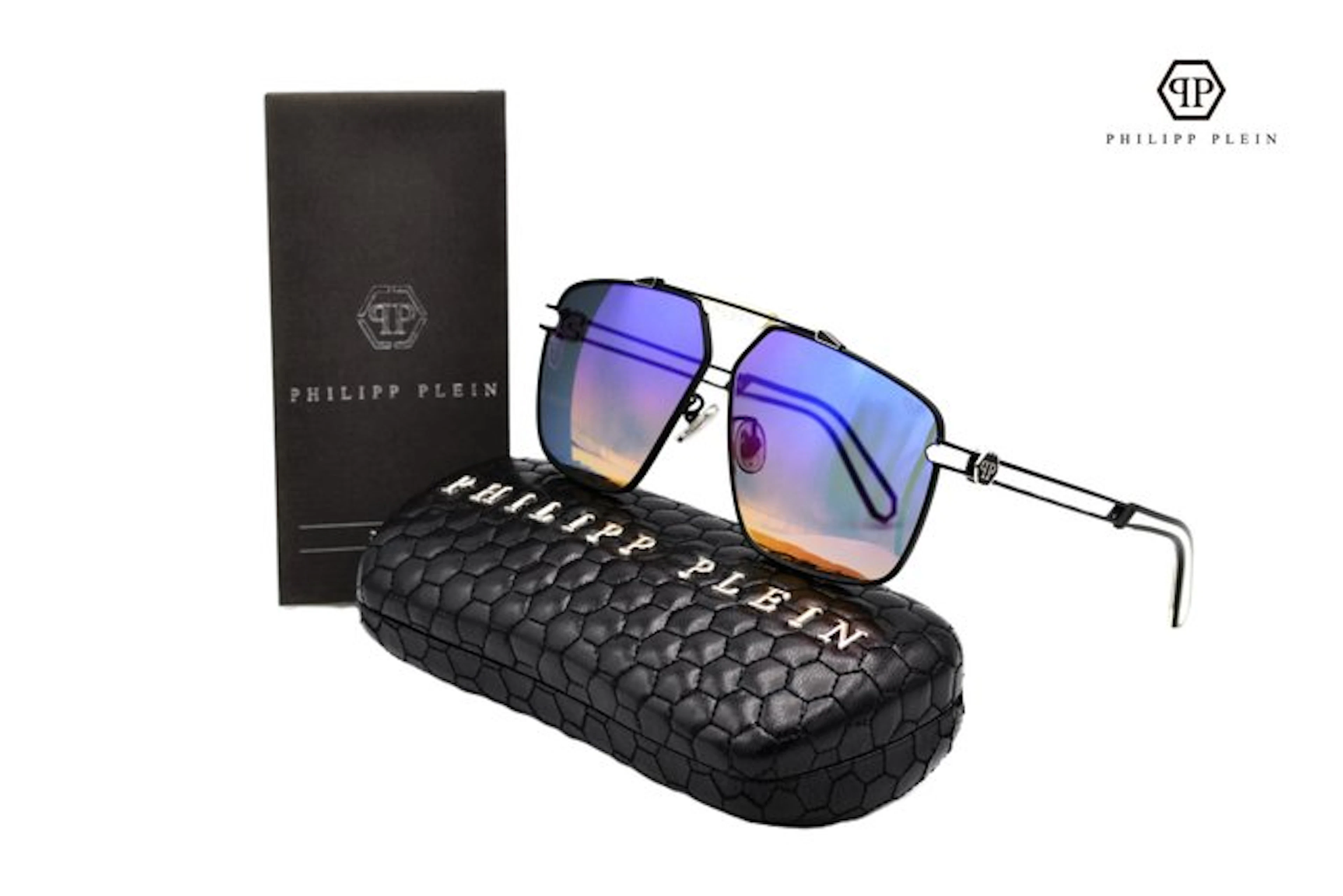 Philipp Plein - Silver Plein Seventies SPP049 - TITANIUM...