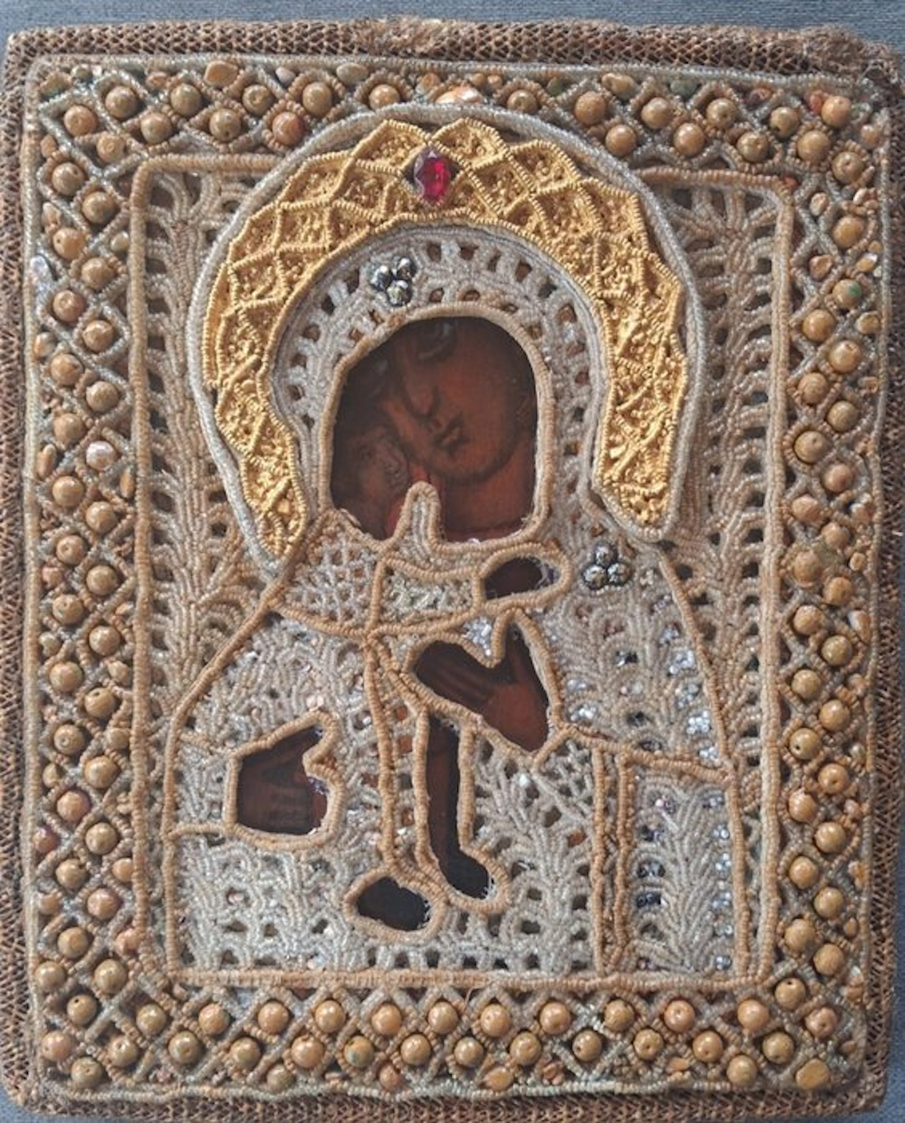 Icon - Mother of God, Mother of God of Feodor - Wood - Feodorovskaja