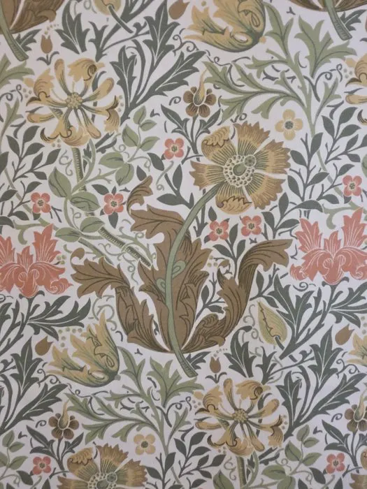 Fabric 1899 William Morris "Golden Lily" - 300x280 cm...