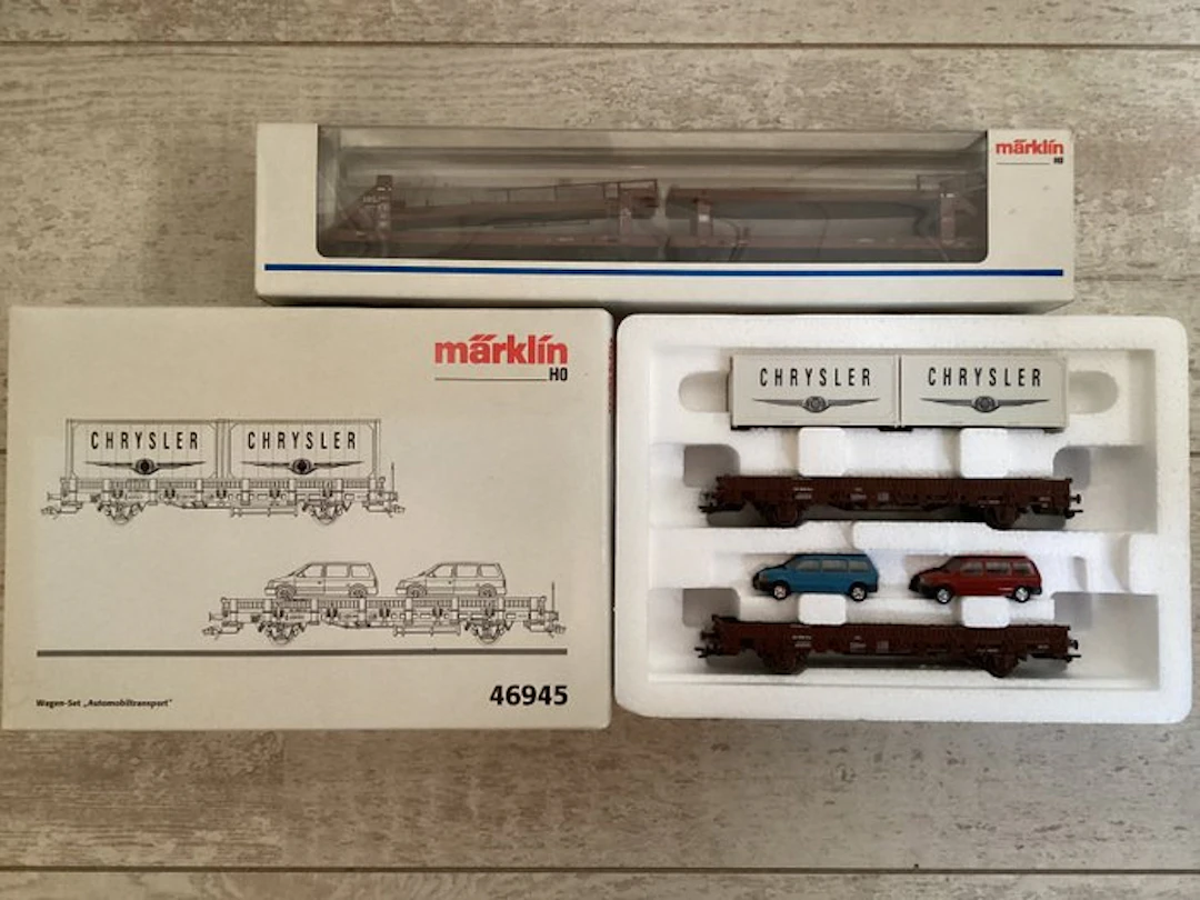 Märklin H0 - 46945 - Model train freight carriage (2) - ÖBB, DB