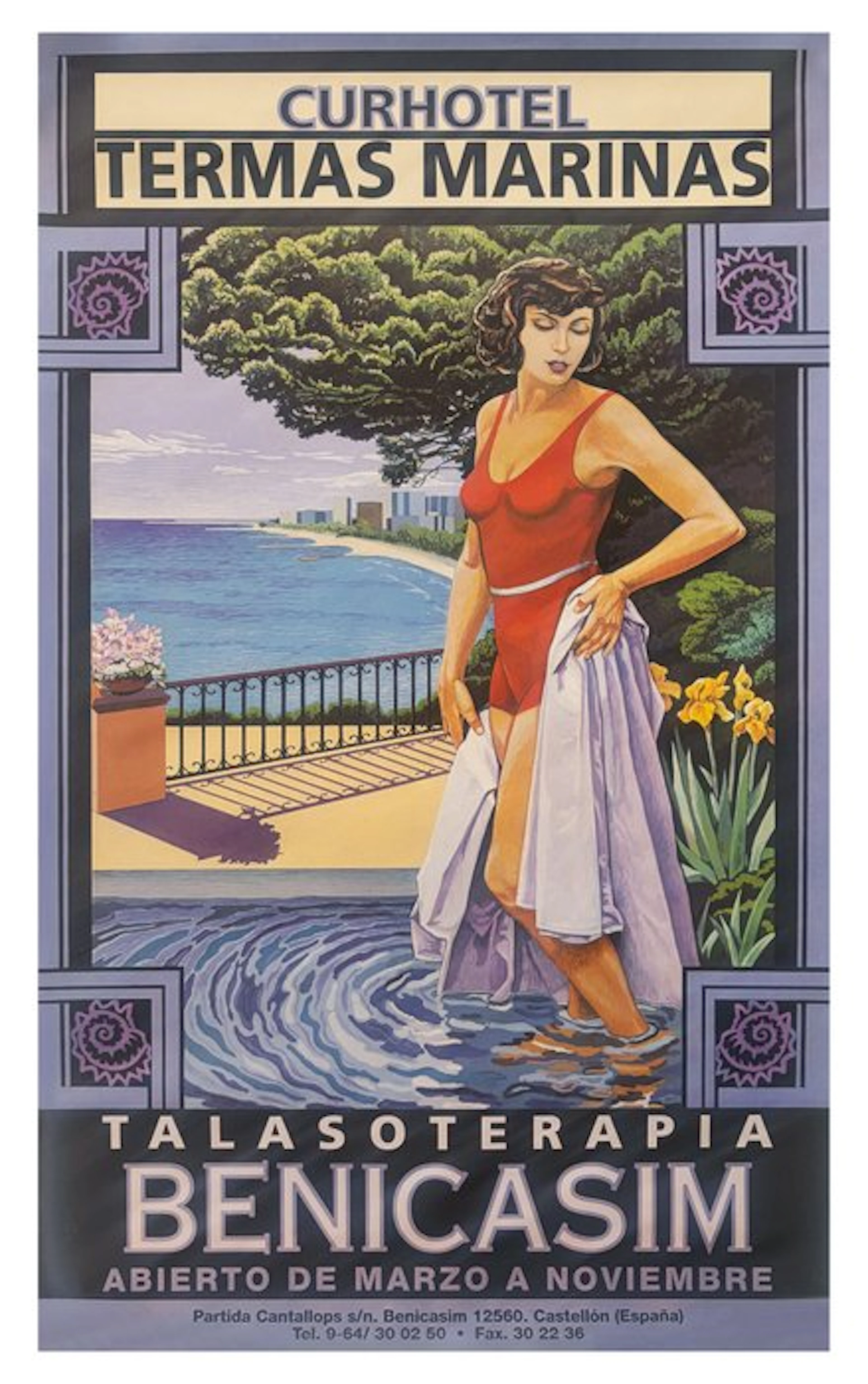 Curhotel Termas Marinas Benicàssim - NO RESEVE - Poster originale - 1990s