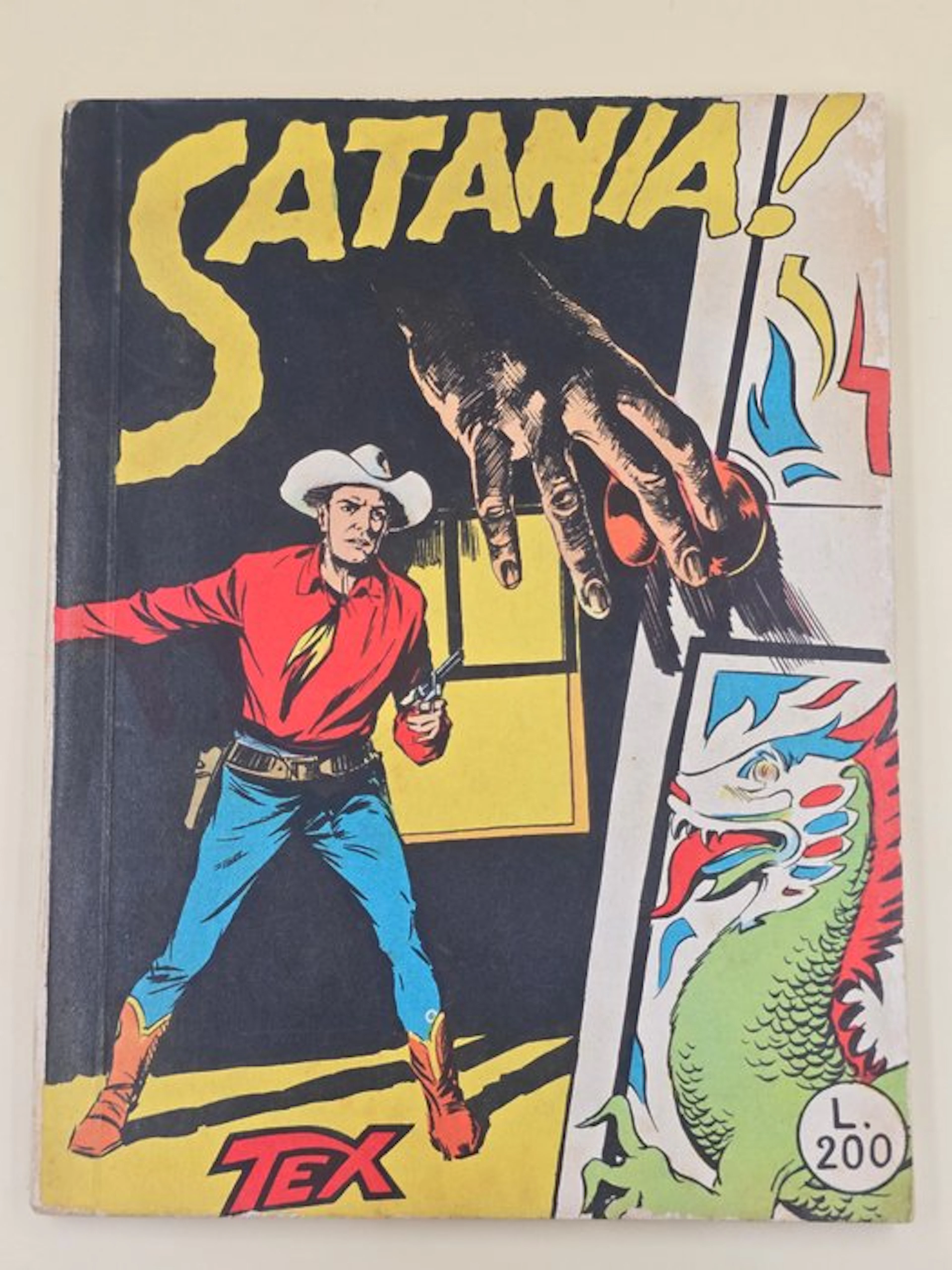 Tex n. 5 "Satania!" - Spillato Aut