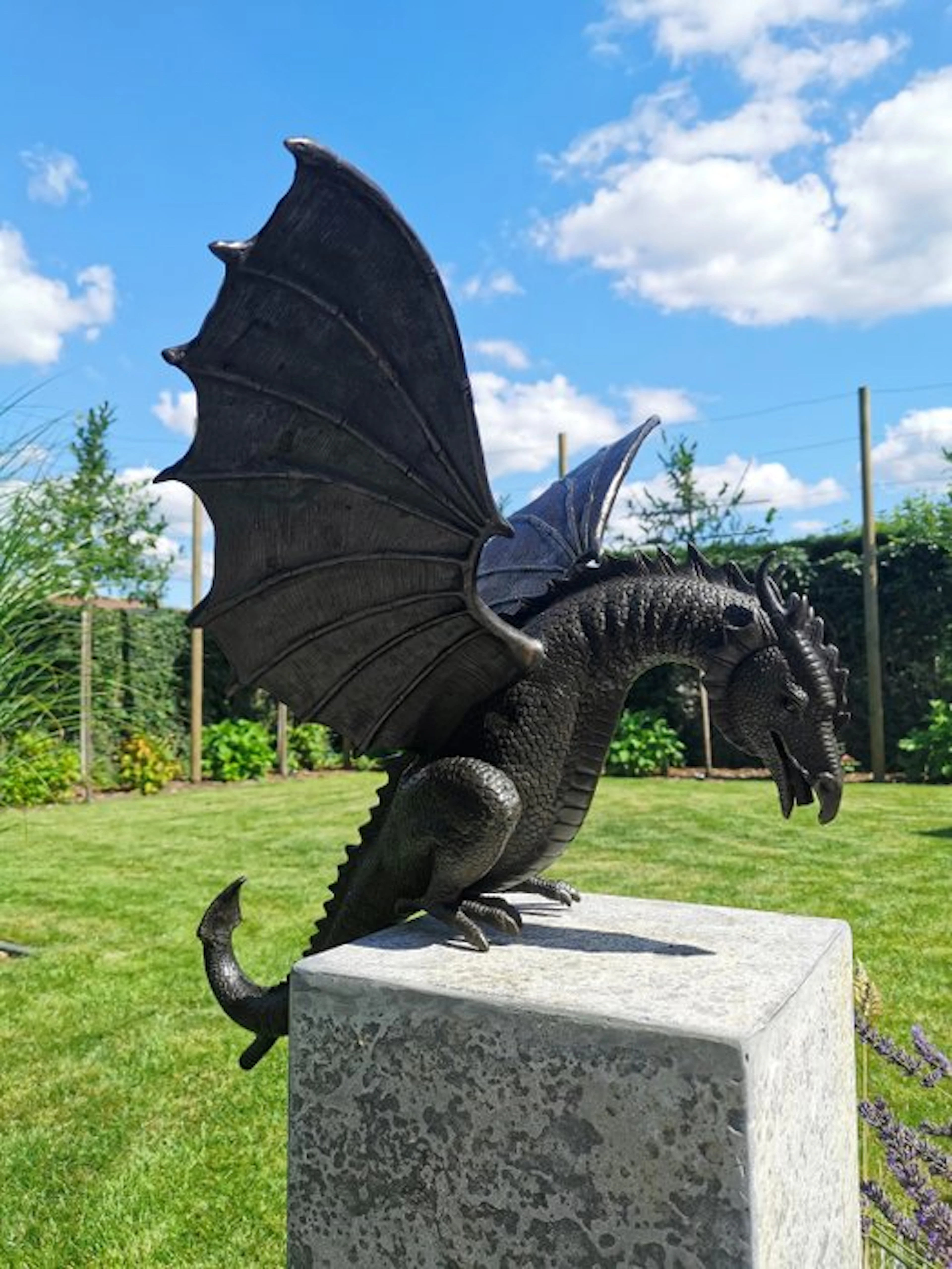Fountain - 2020+ - Large bronze dragon - 60 cm