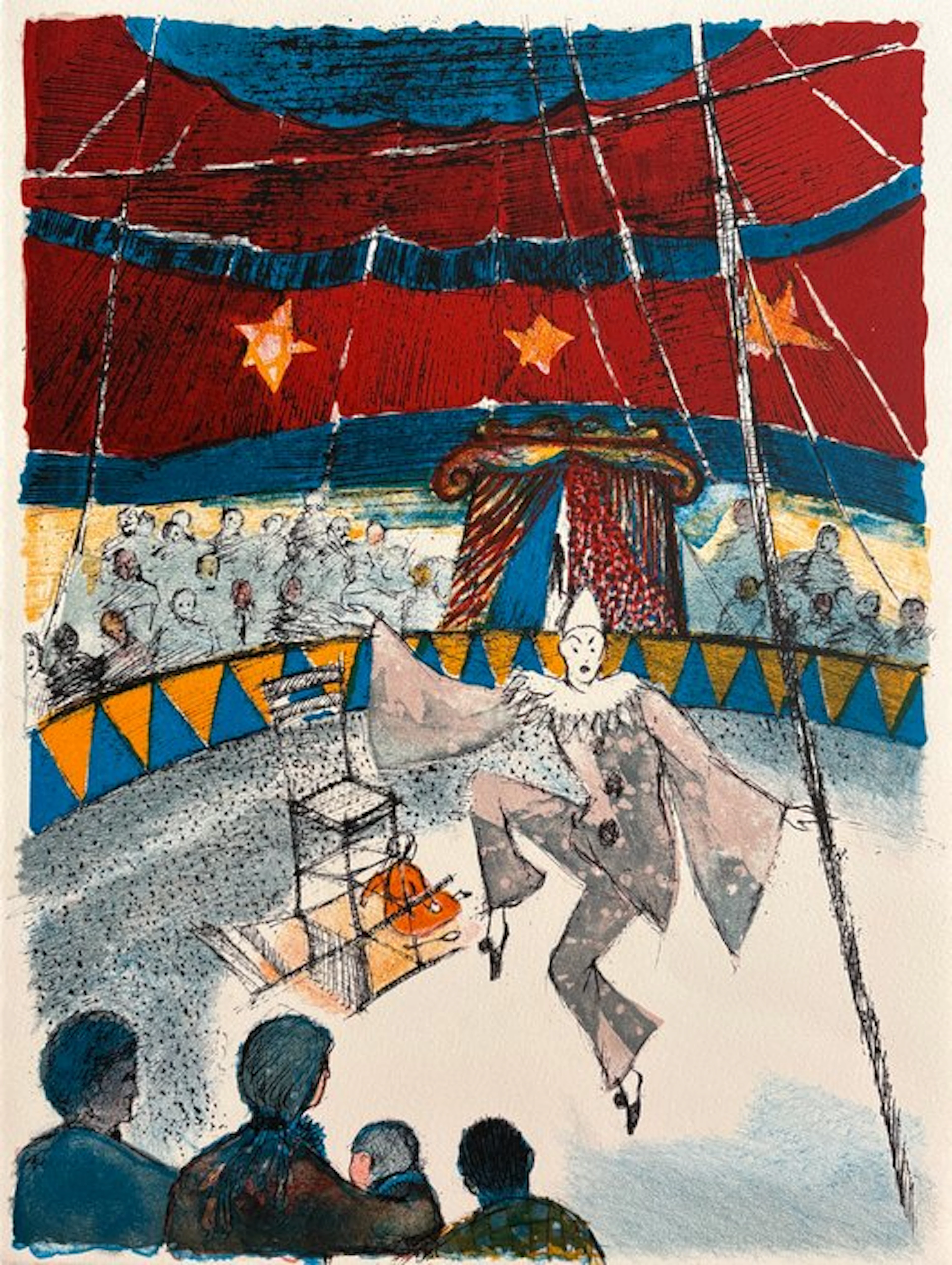 Guy Bardone (1927-2015) - Le cirque en fête