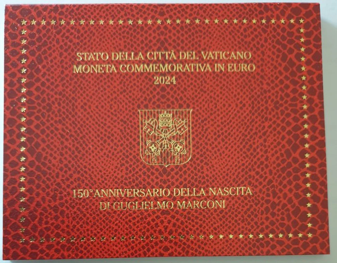 Vatican. 2 Euro 2024 "Guglielmo Marconi" (No reserve price)