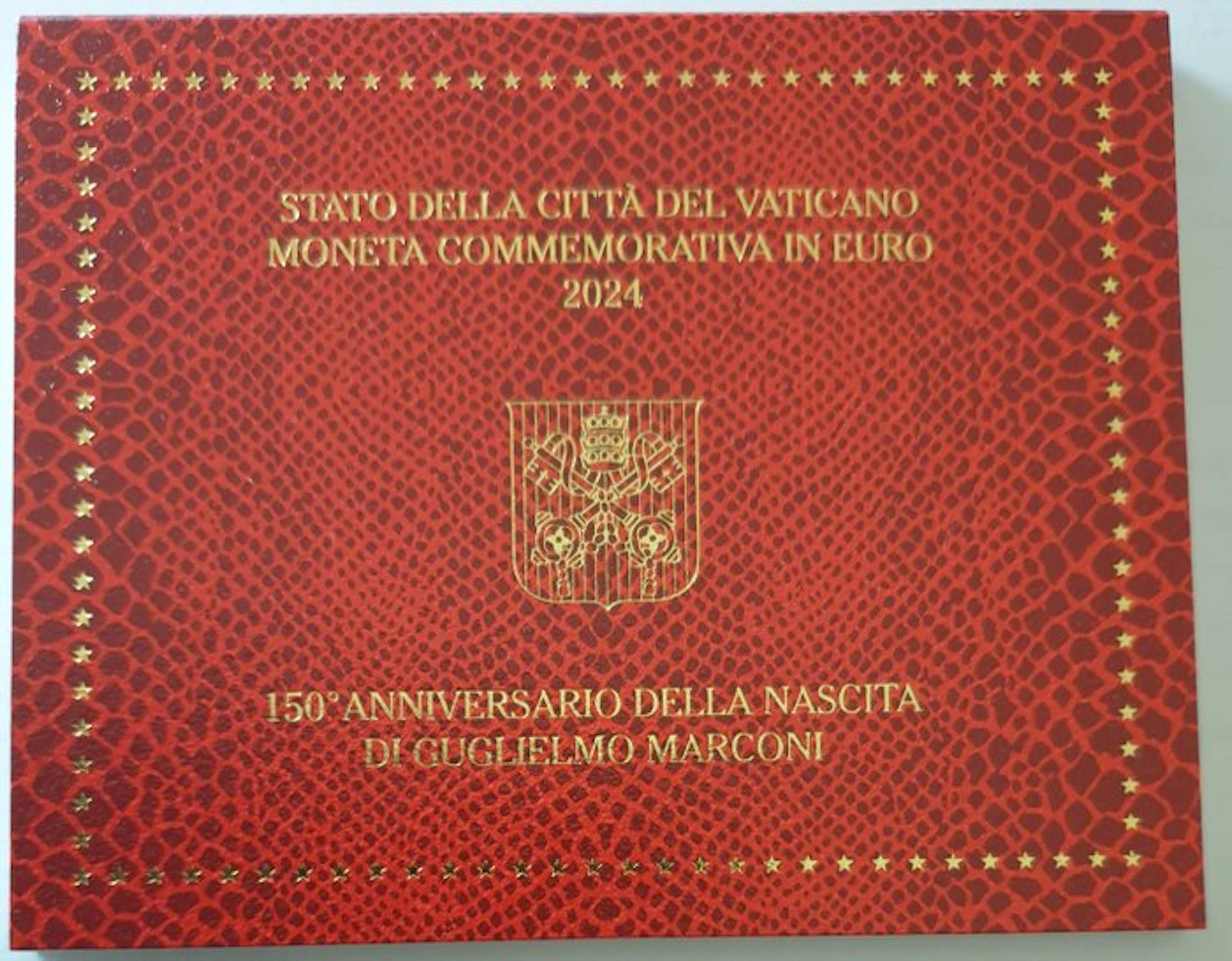 Vatican. 2 Euro 2024 "Guglielmo Marconi" (No reserve price)